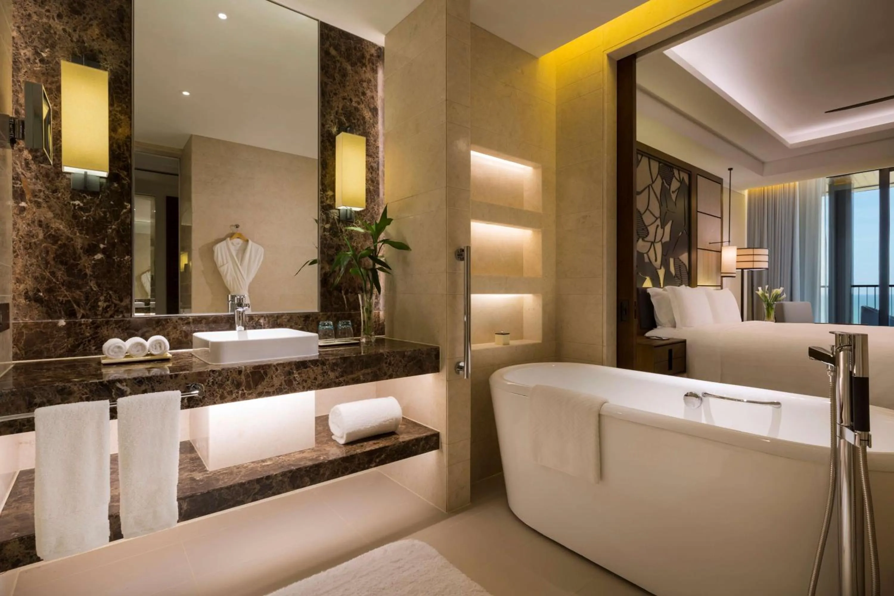 Bathroom in Hilton Wenchang
