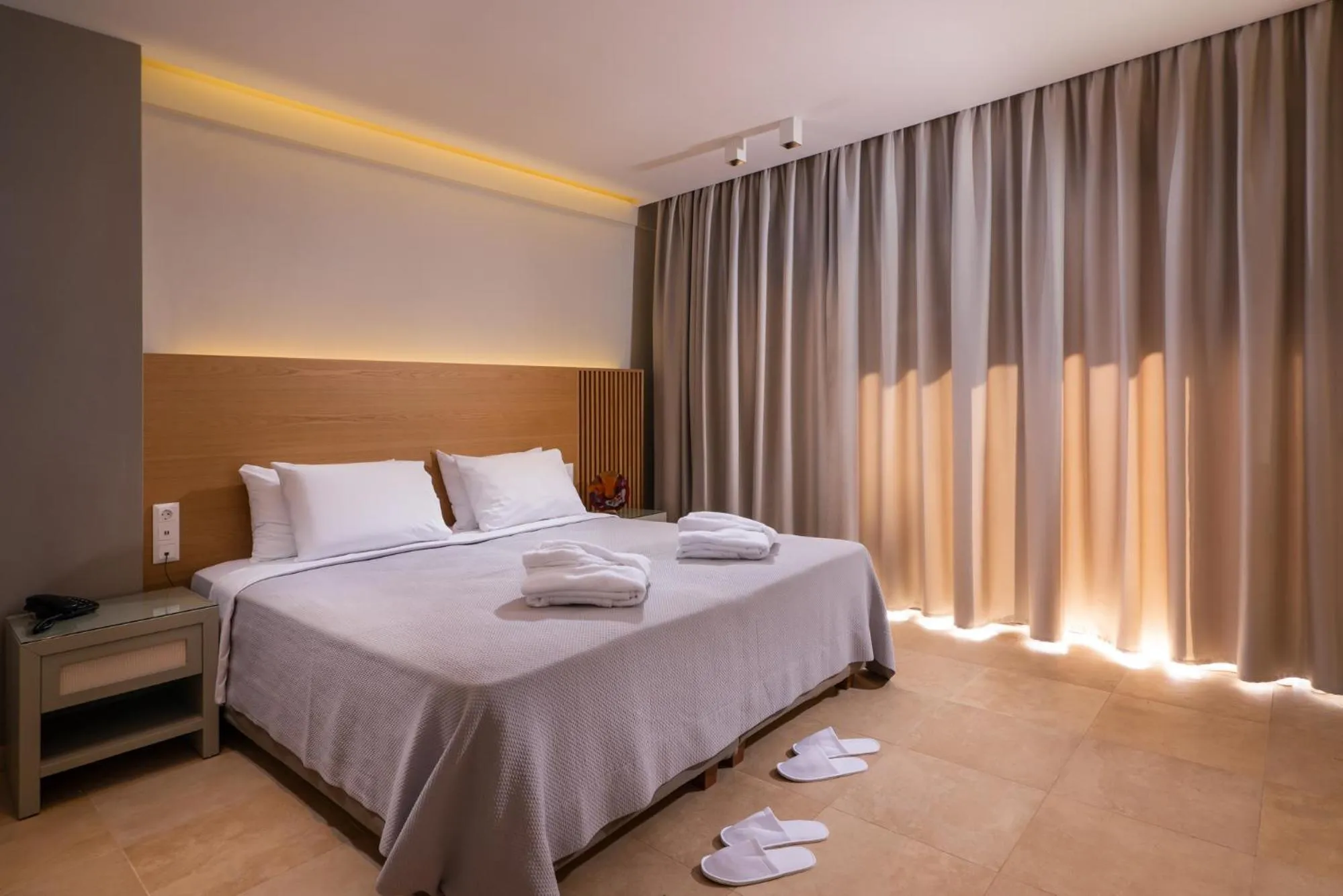 Bedroom, Bed in Olympion Sunset Halkidiki