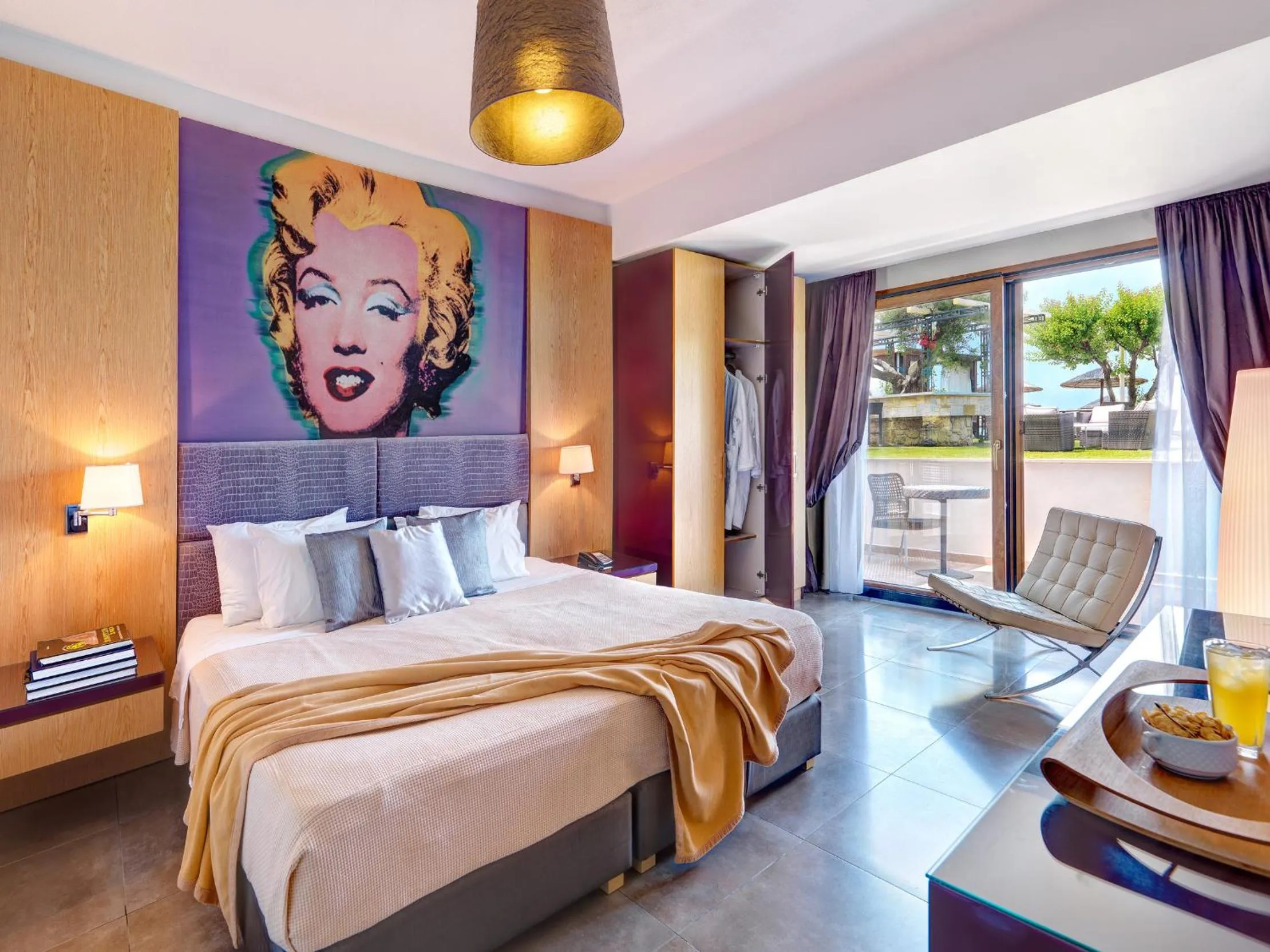 Photo of the whole room, Bed in Olympion Sunset Halkidiki