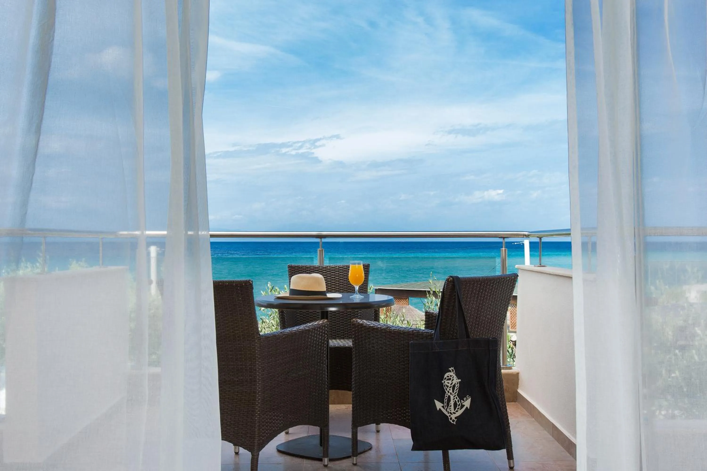 Balcony/Terrace in Olympion Sunset Halkidiki