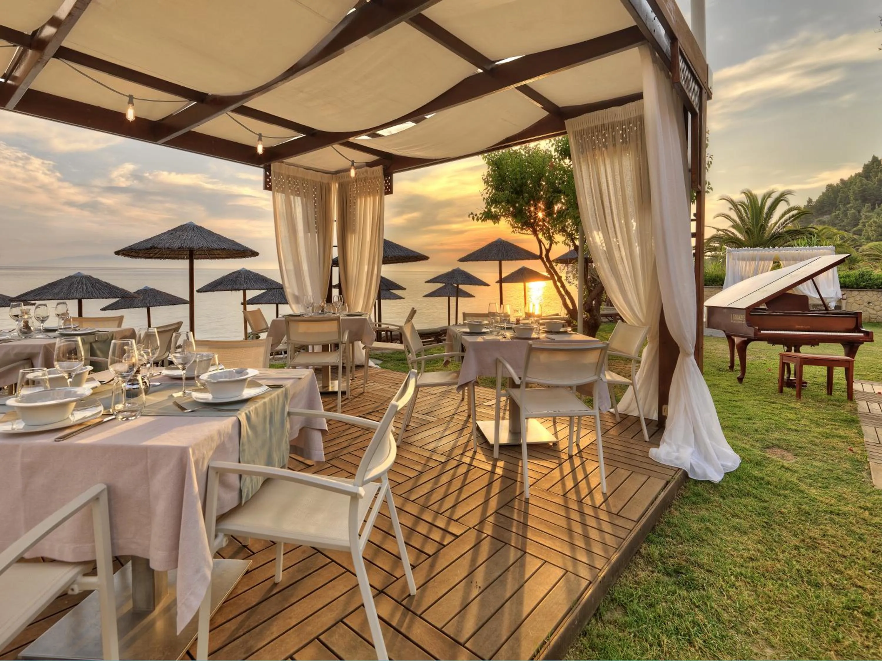 Restaurant/places to eat in Olympion Sunset Halkidiki