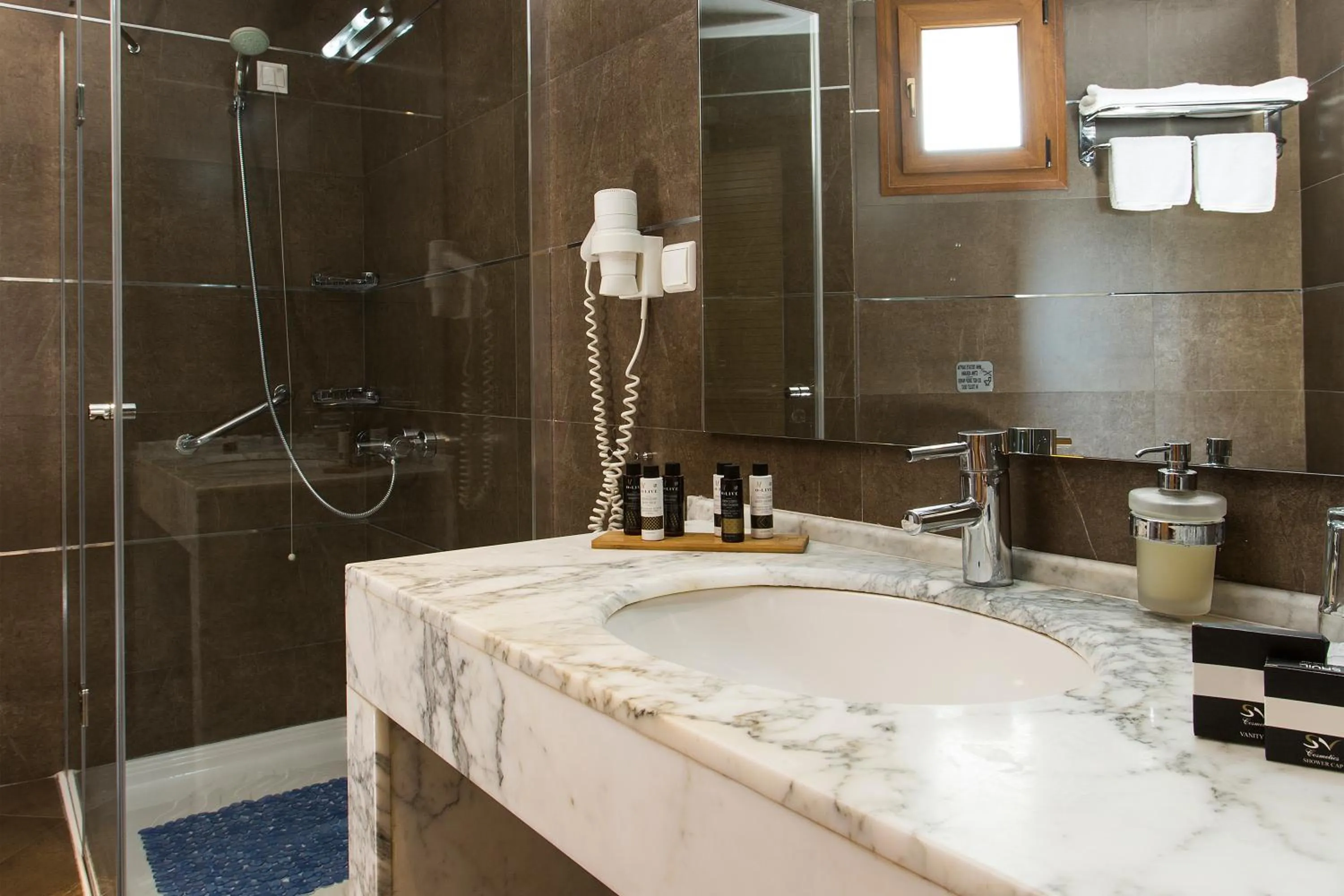 Bathroom in Olympion Sunset Halkidiki