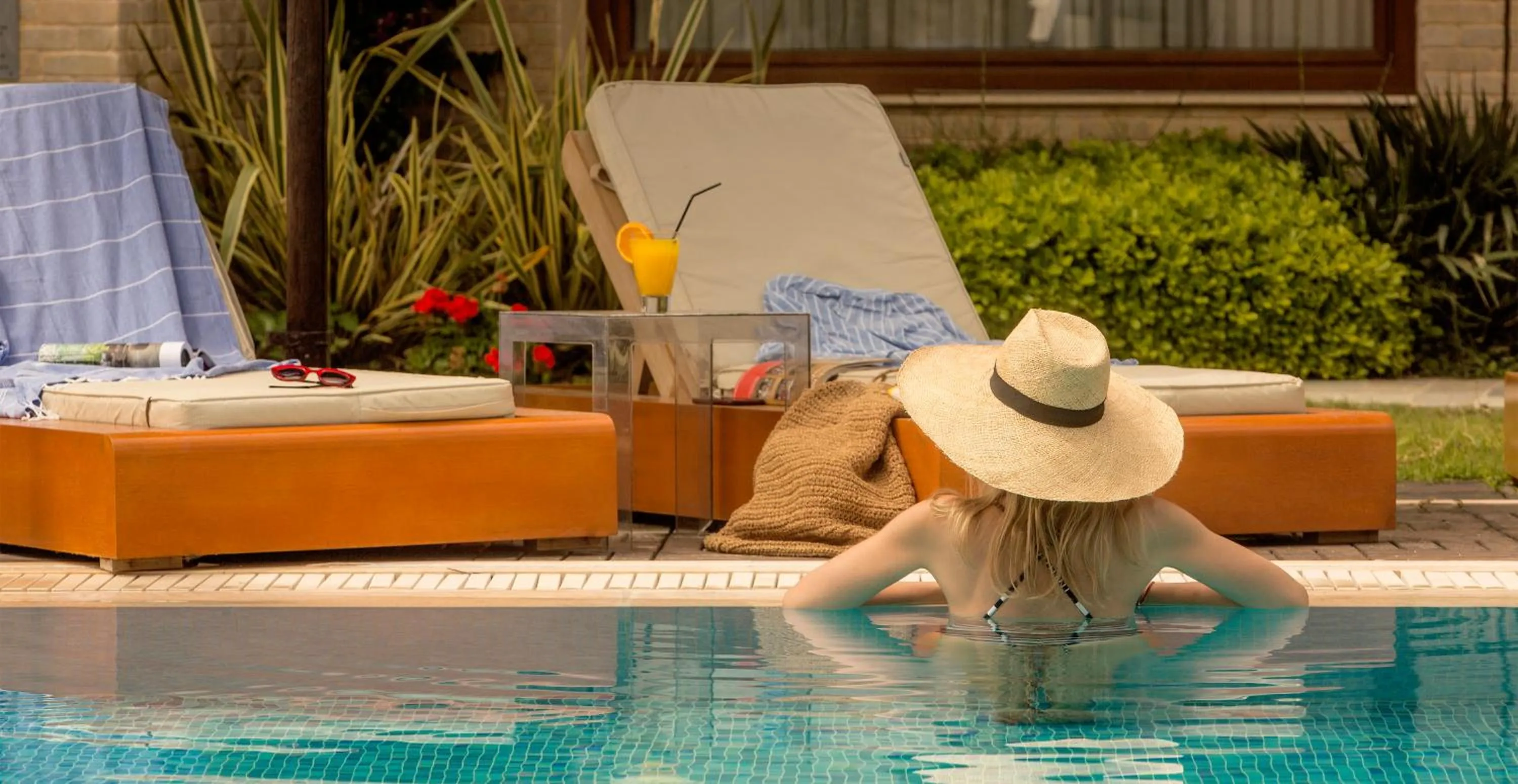 Swimming pool in Olympion Sunset Halkidiki