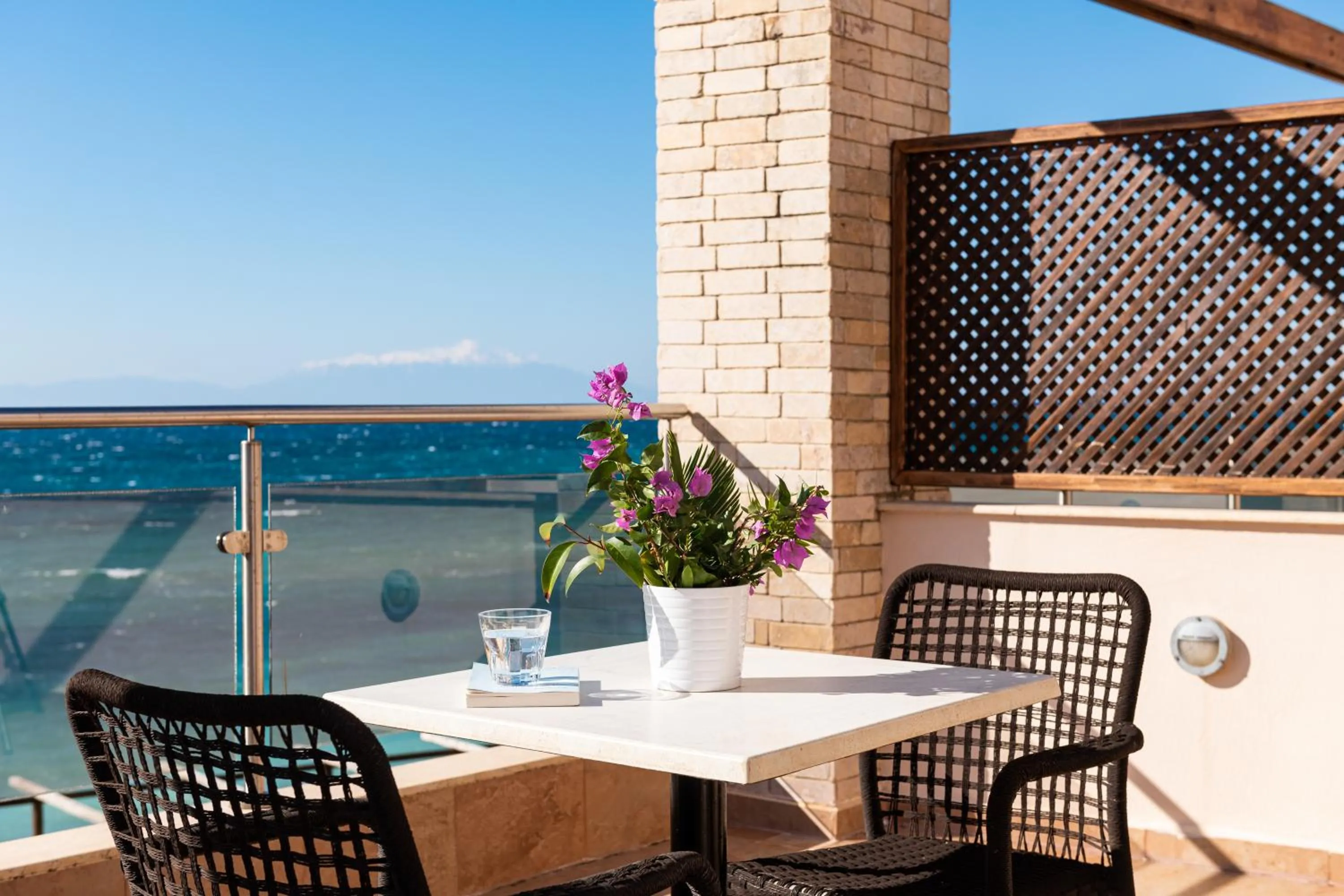 Balcony/Terrace in Olympion Sunset Halkidiki