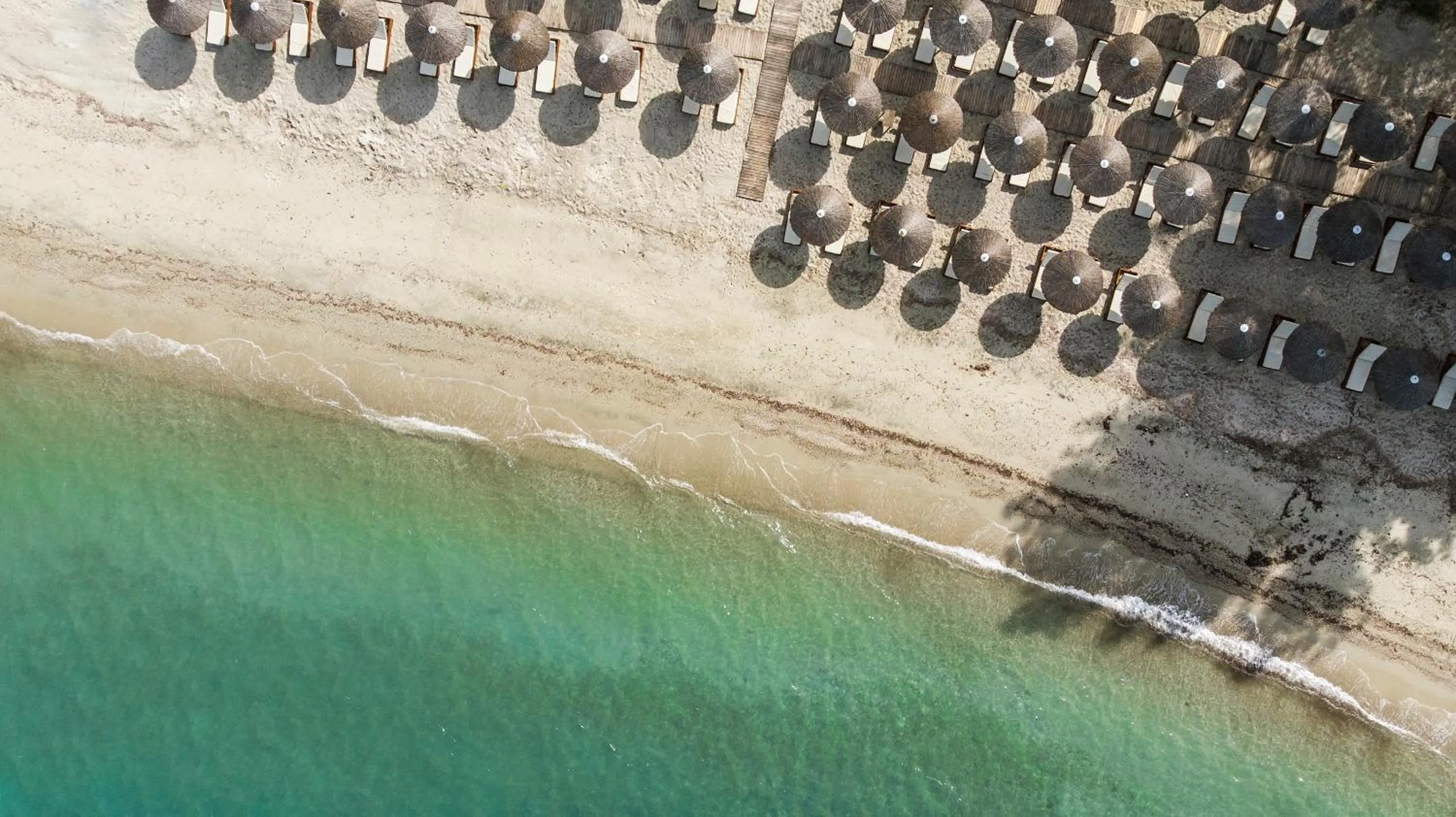 Beach in Olympion Sunset Halkidiki