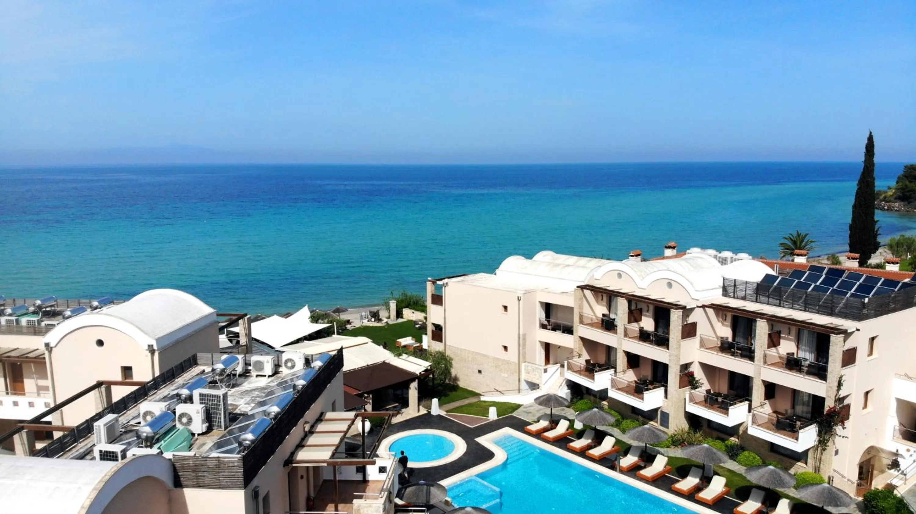 Bird's eye view in Olympion Sunset Halkidiki