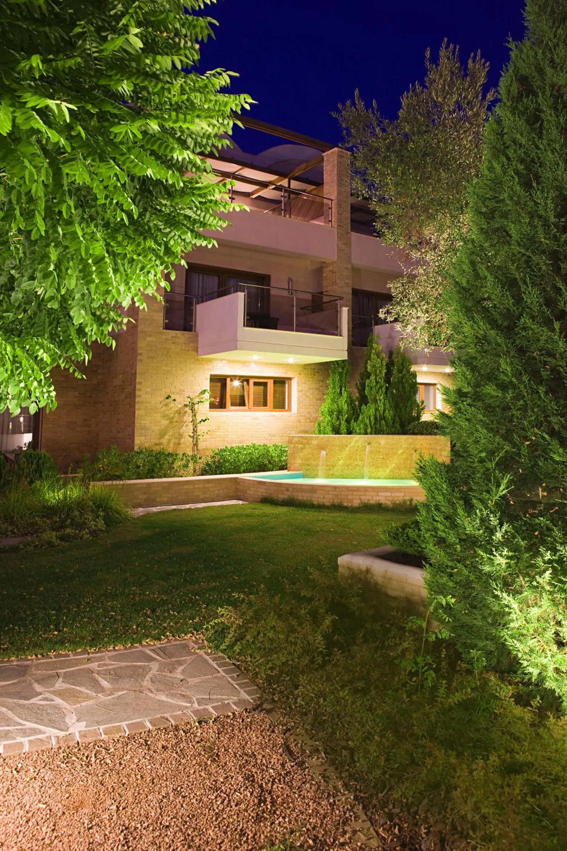 Garden in Olympion Sunset Halkidiki