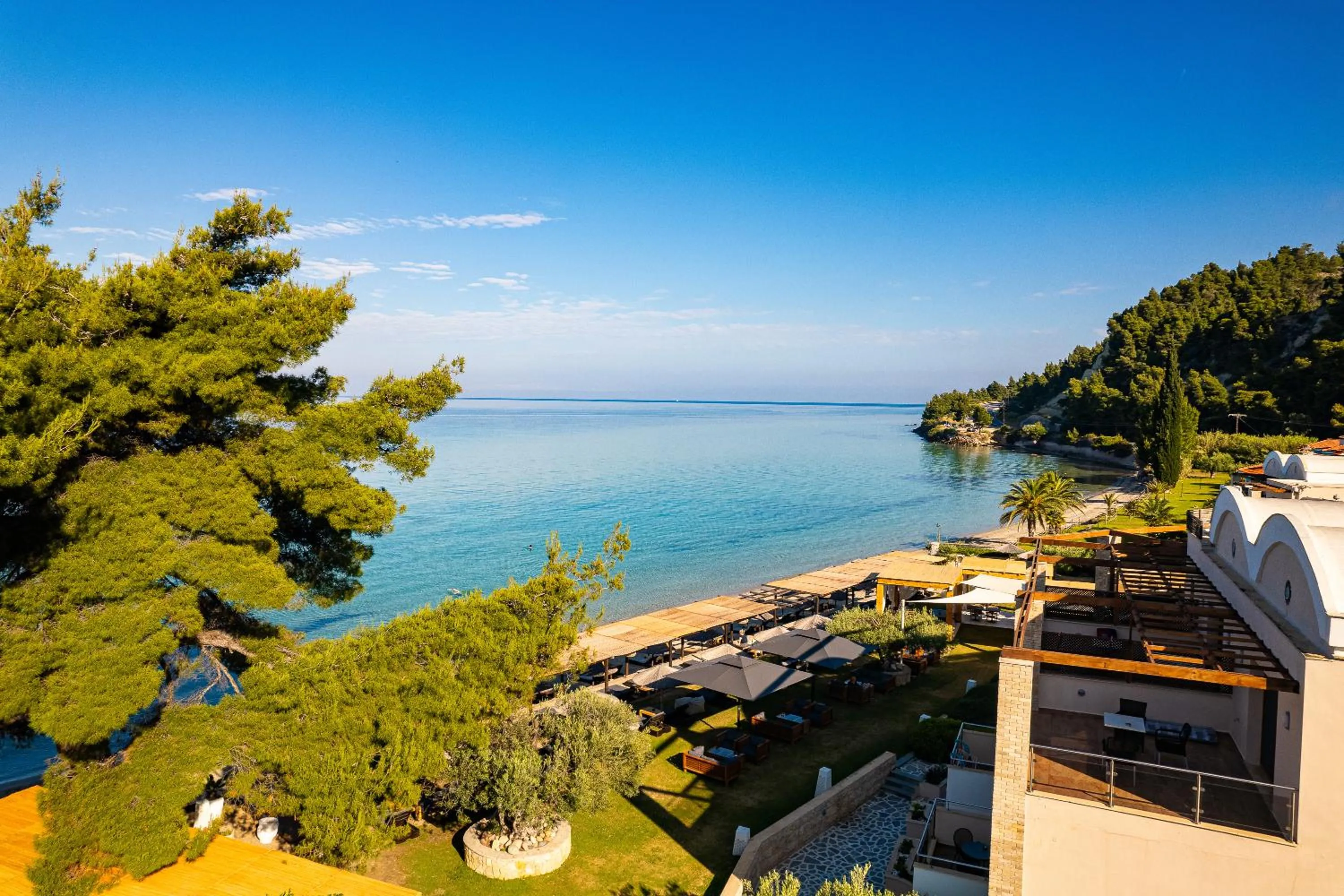 Sea view in Olympion Sunset Halkidiki