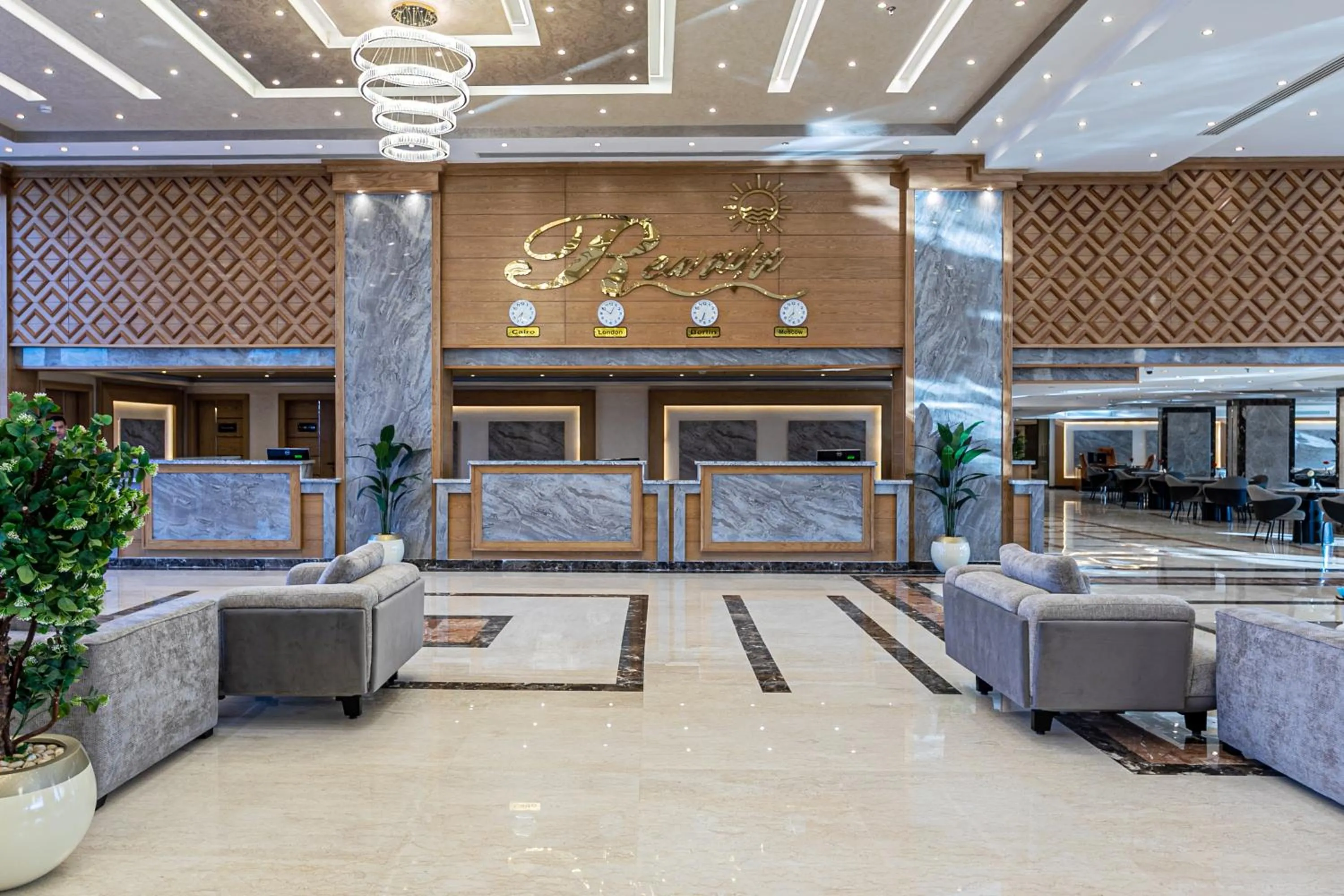 Lobby or reception in Rewaya Majestic Resort