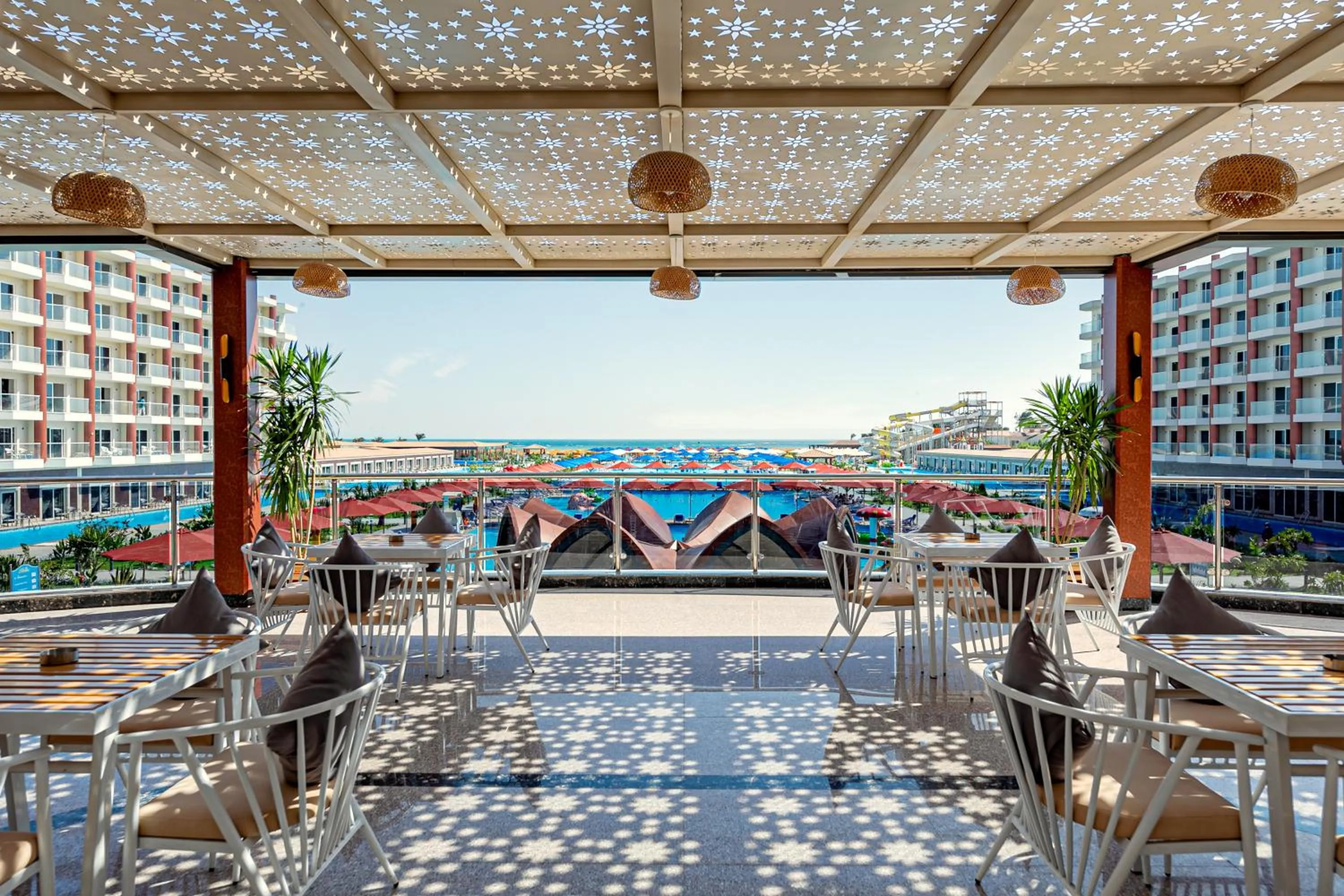 Balcony/Terrace in Rewaya Majestic Resort