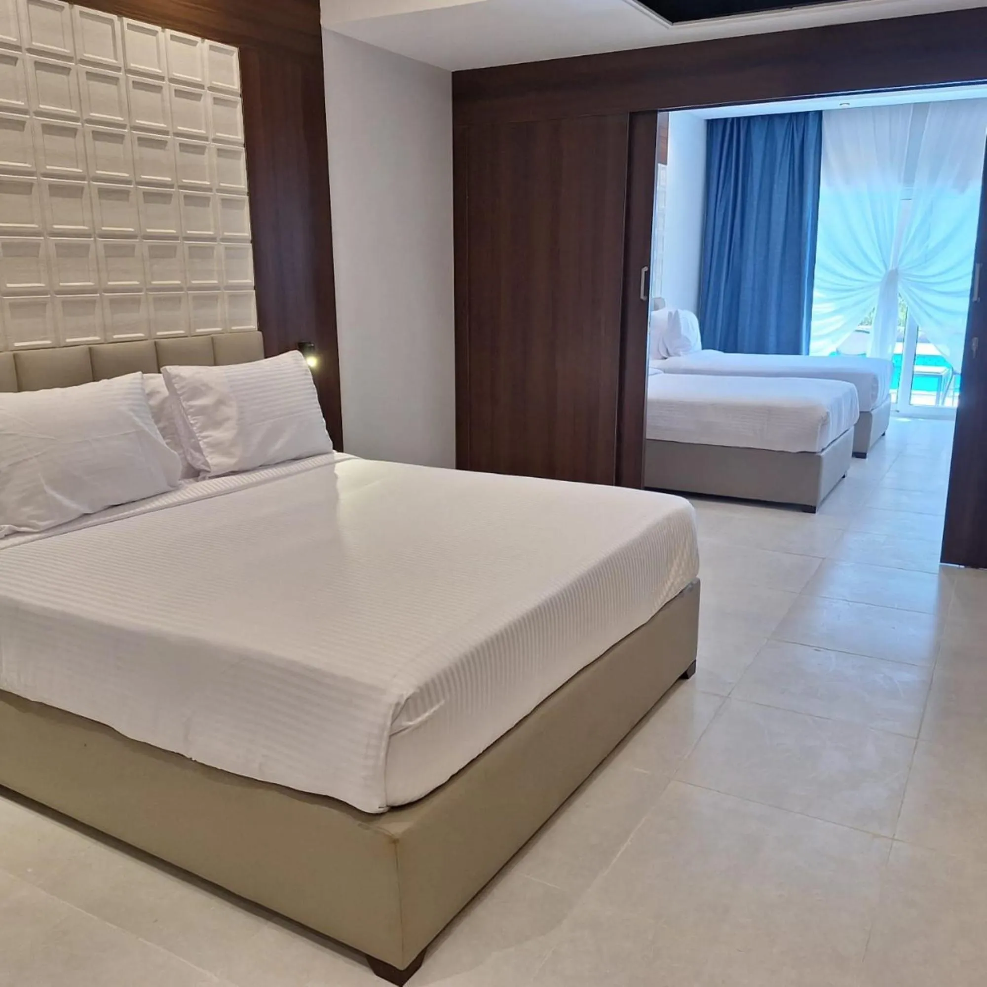 Bed in Rewaya Majestic Resort