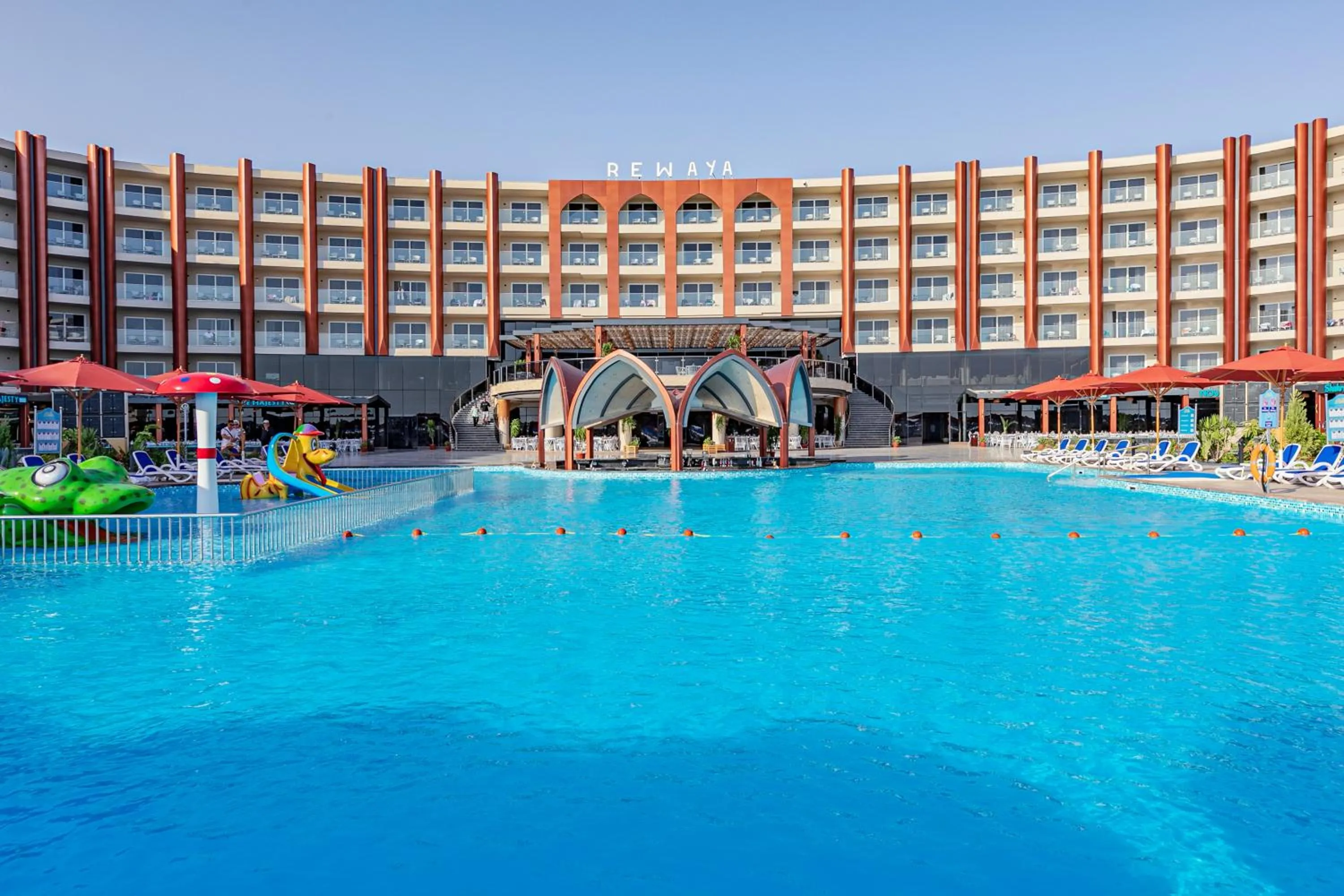 Aqua park in Rewaya Majestic Resort