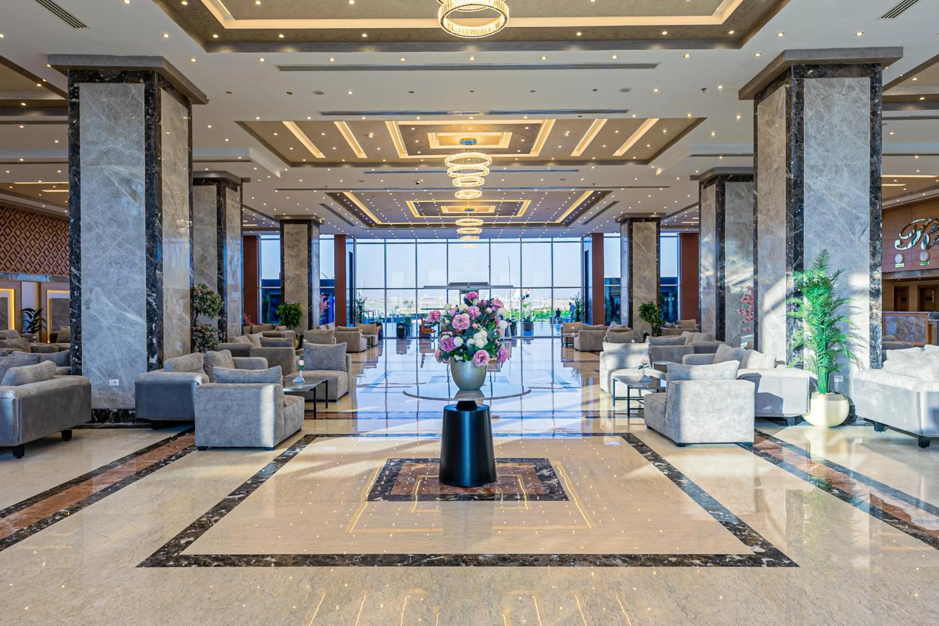 Lobby or reception in Rewaya Majestic Resort