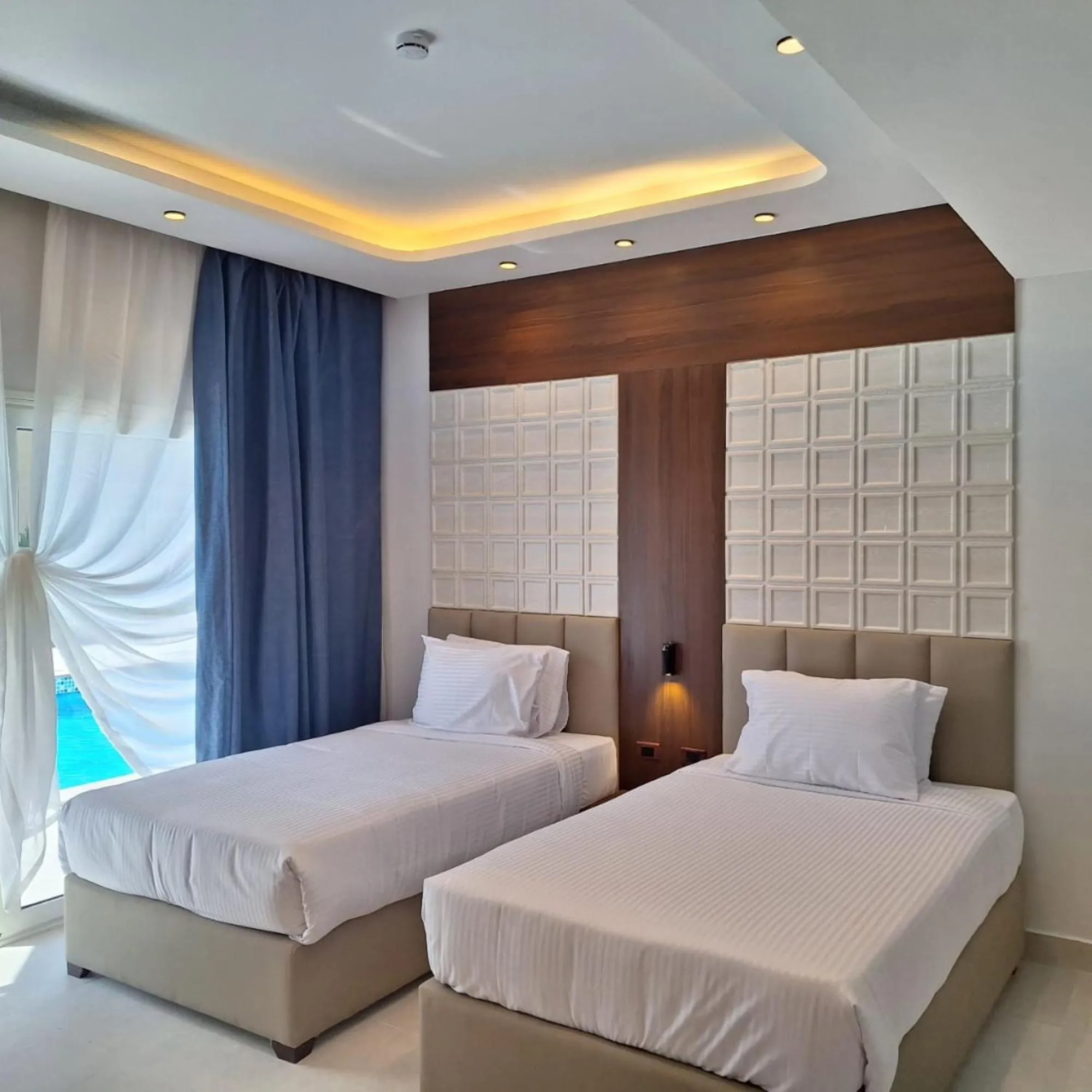 Bedroom, Bed in Rewaya Majestic Resort