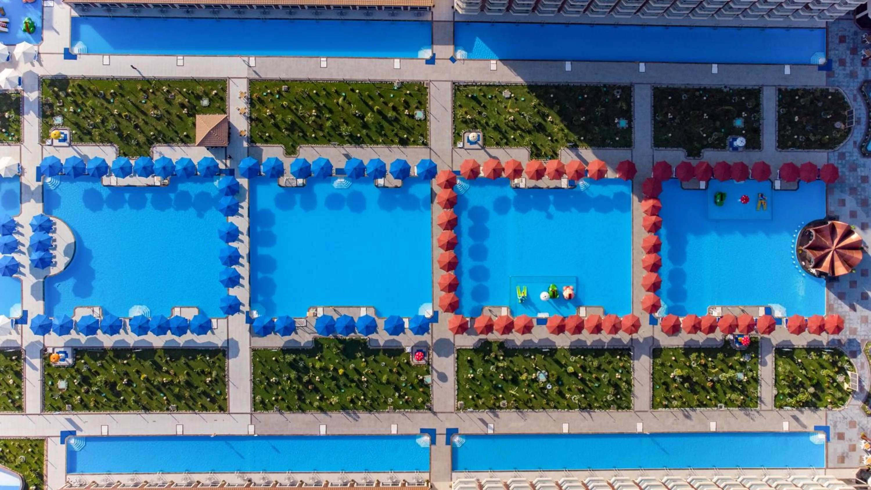 Bird's eye view in Rewaya Majestic Resort