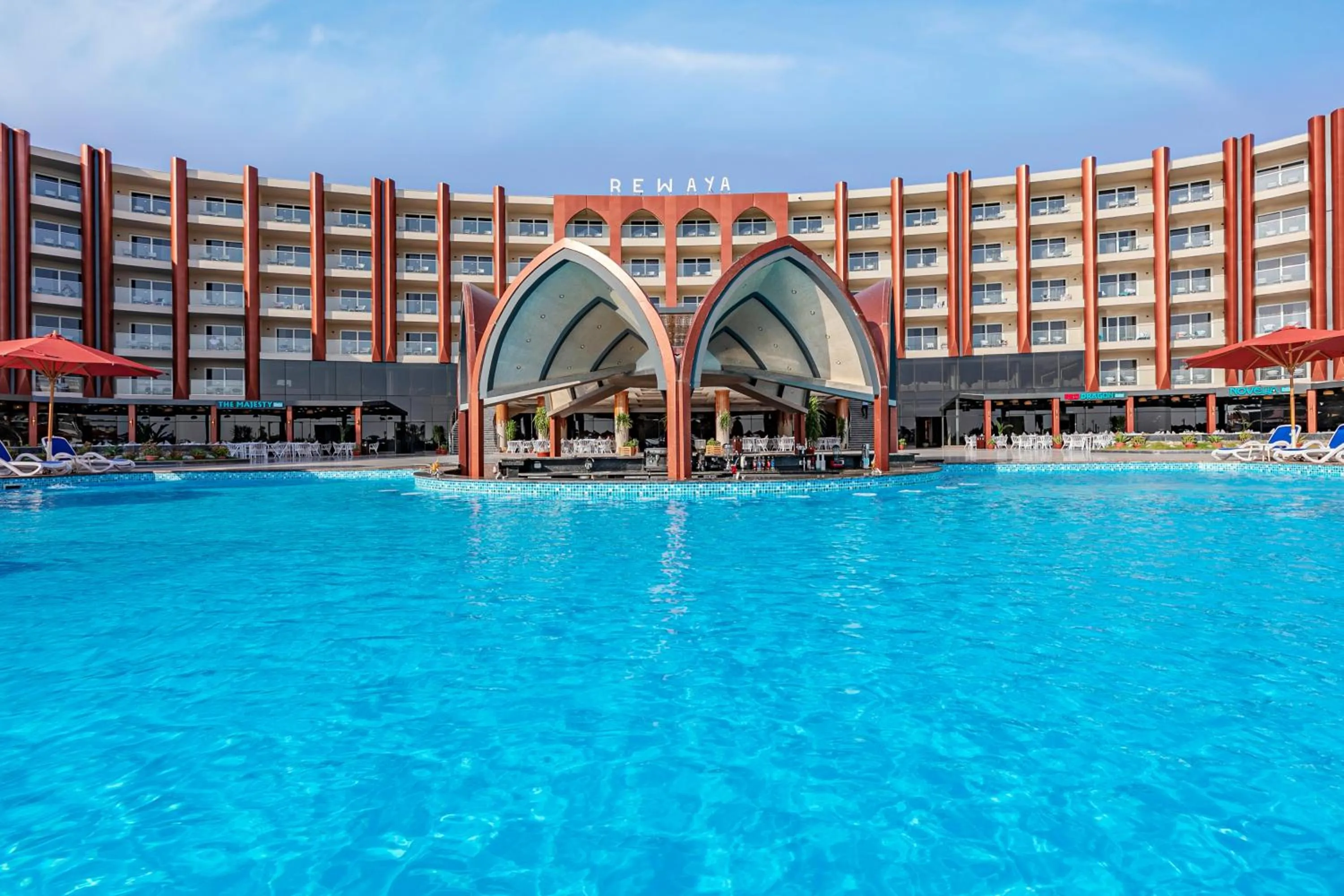 Property building in Rewaya Majestic Resort