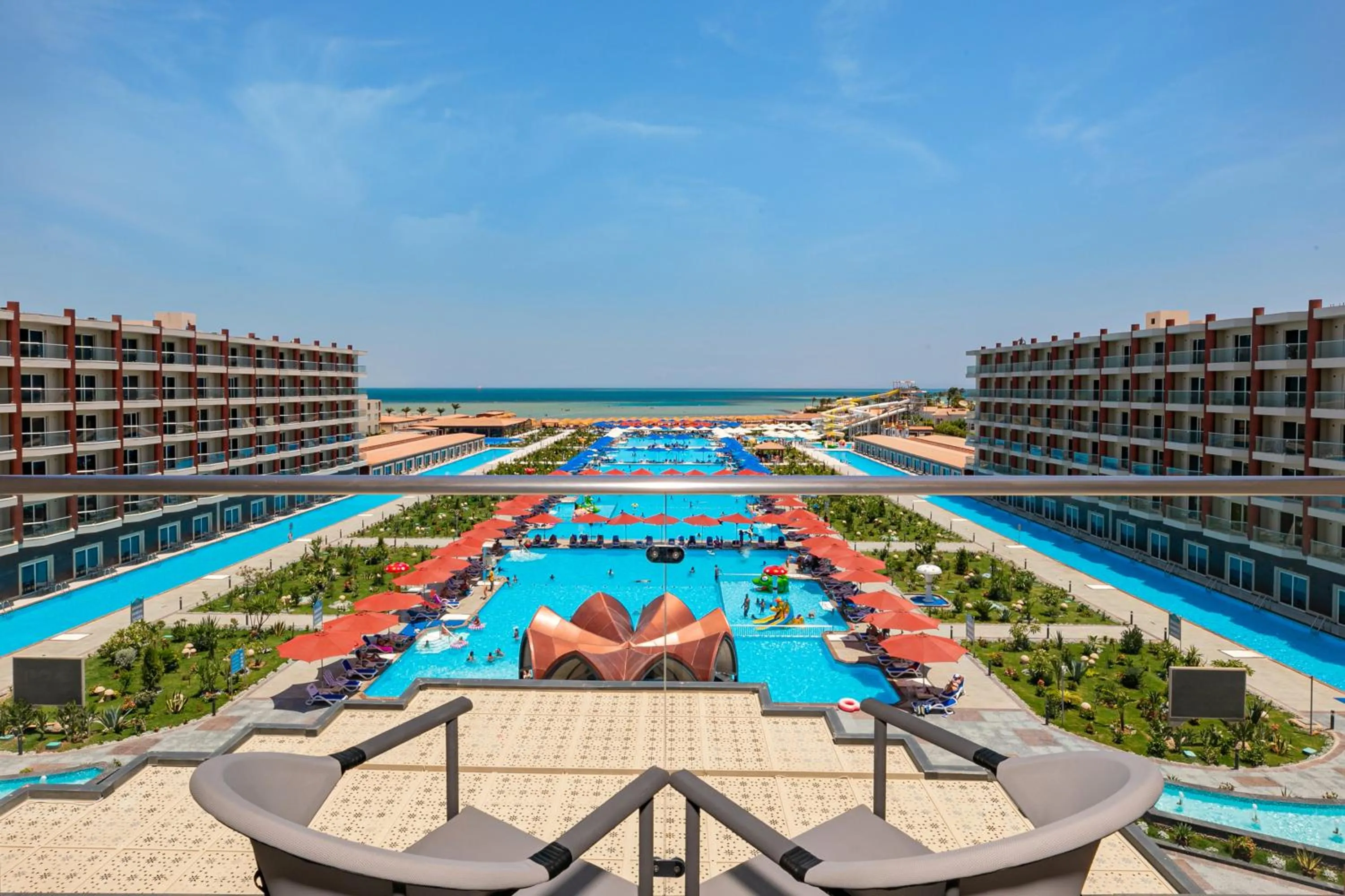 Balcony/Terrace in Rewaya Majestic Resort