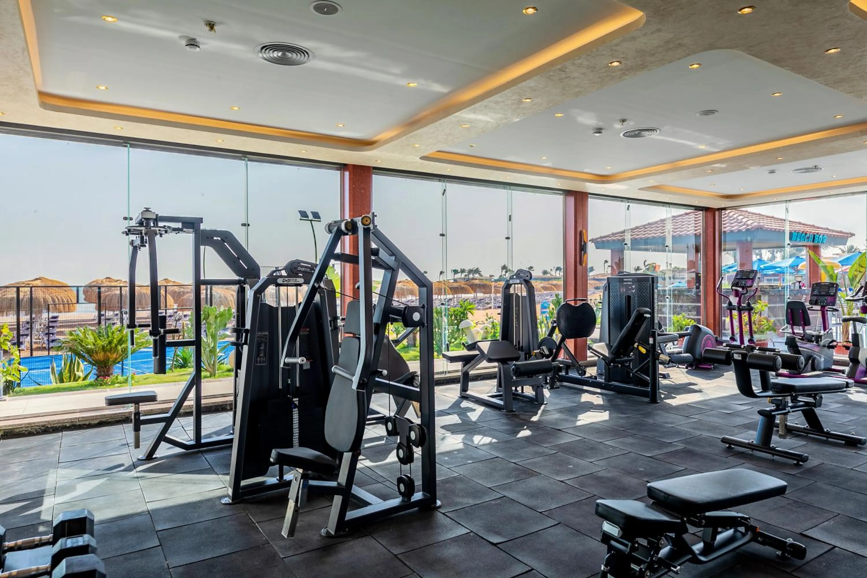 Fitness centre/facilities in Rewaya Majestic Resort