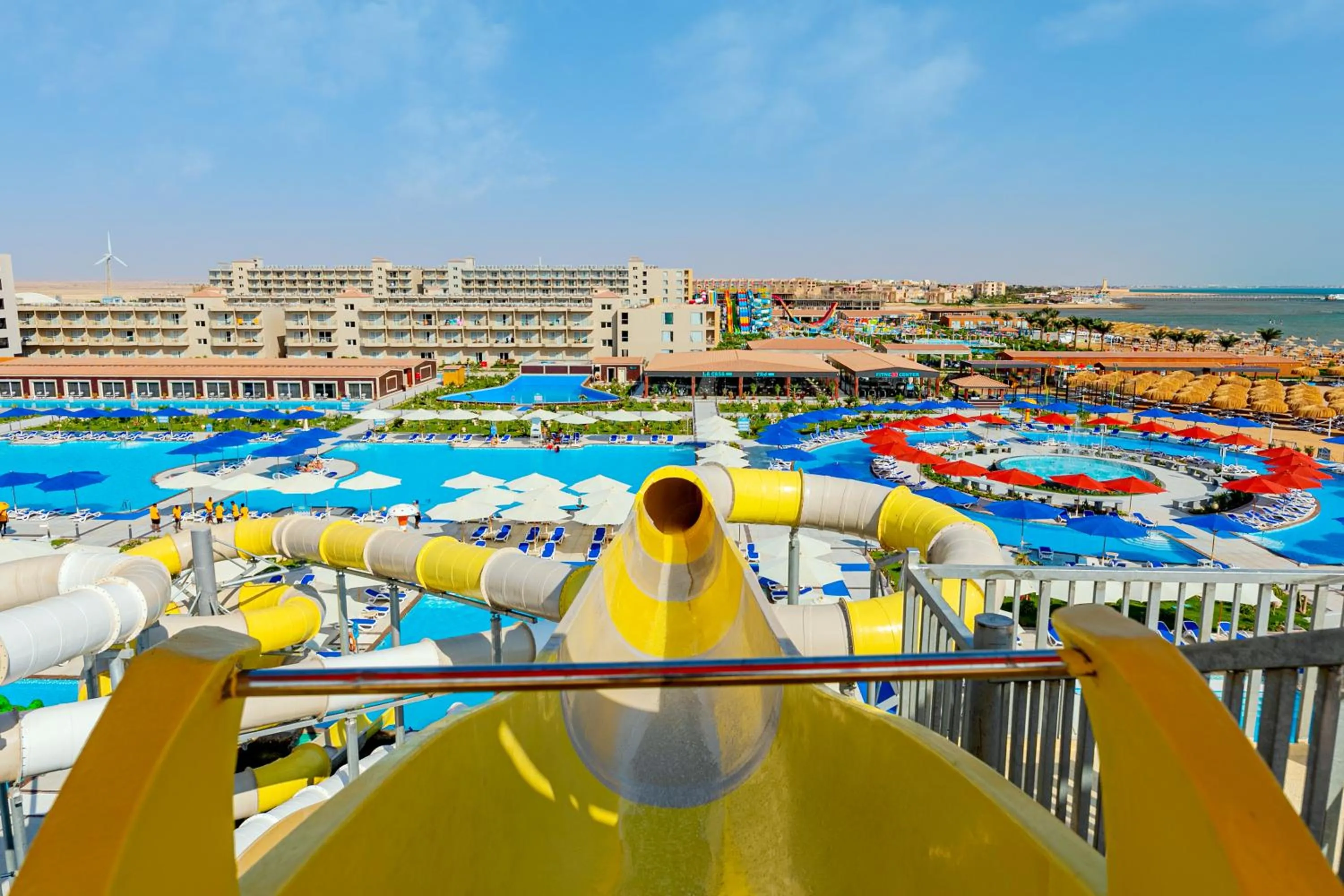 Aqua park in Rewaya Majestic Resort