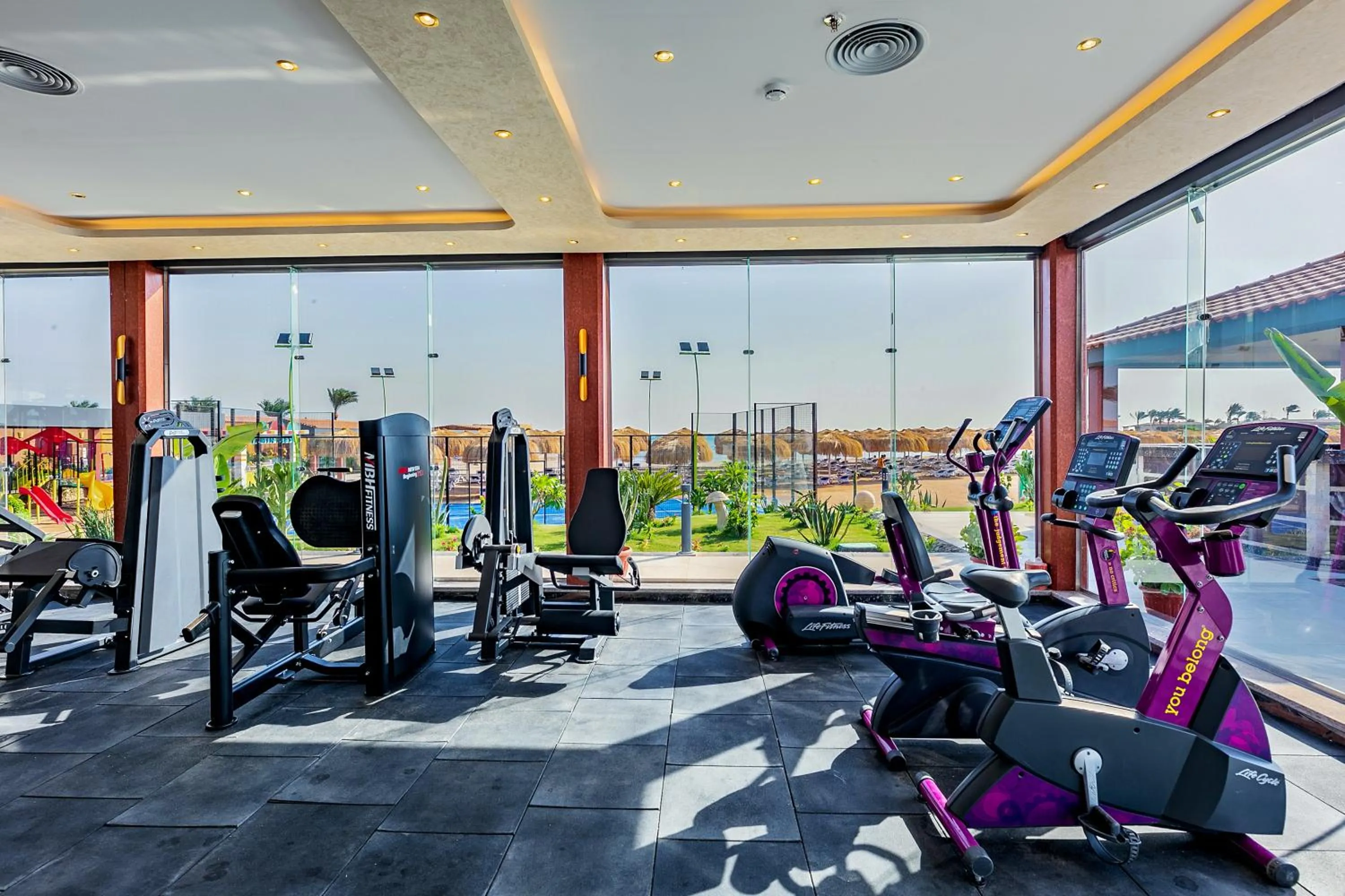 Fitness centre/facilities in Rewaya Majestic Resort