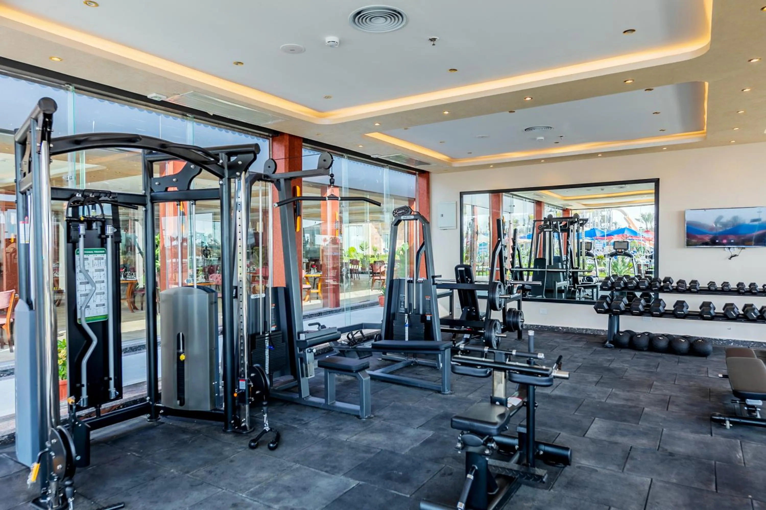 Fitness centre/facilities in Rewaya Majestic Resort