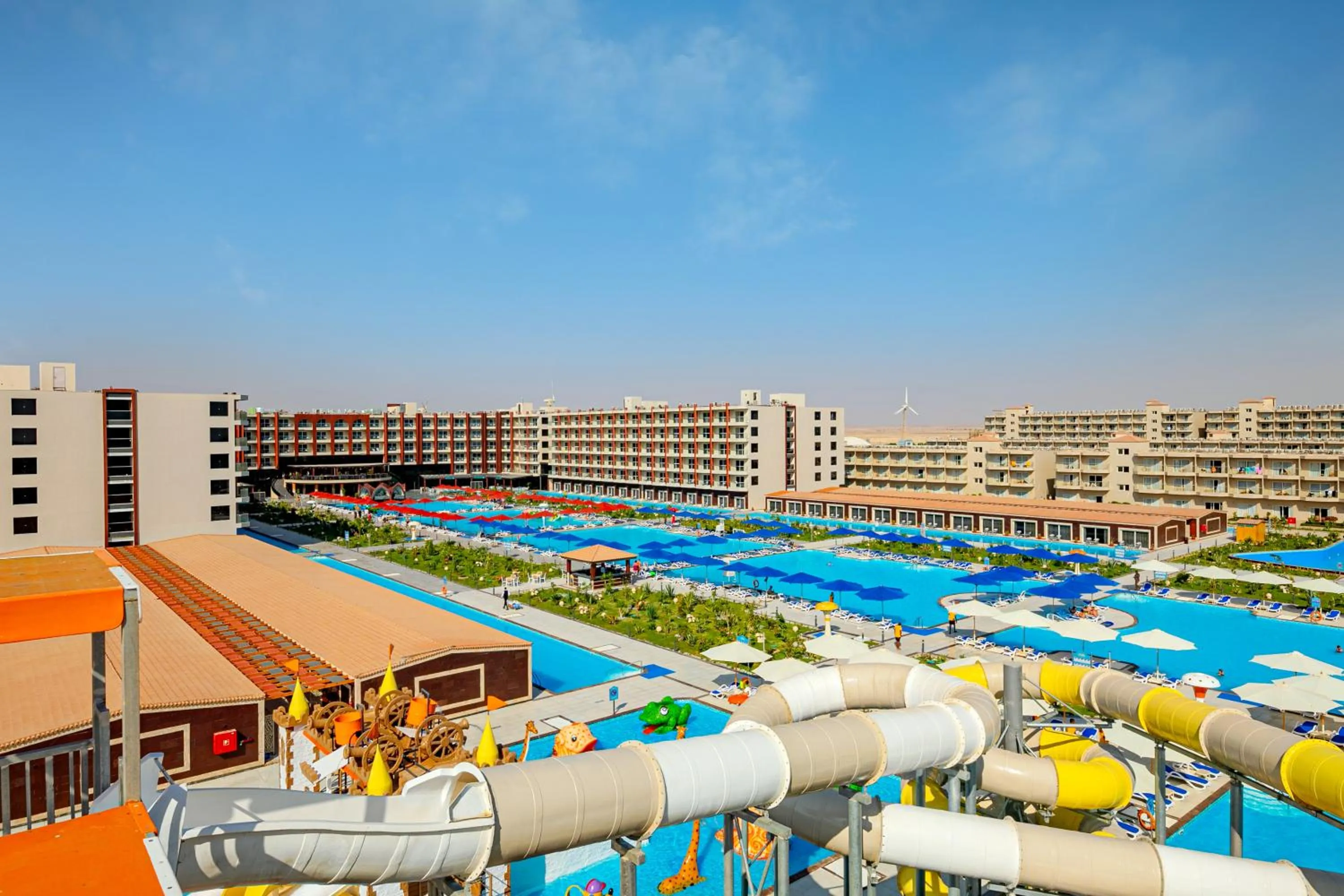 Aqua park in Rewaya Majestic Resort