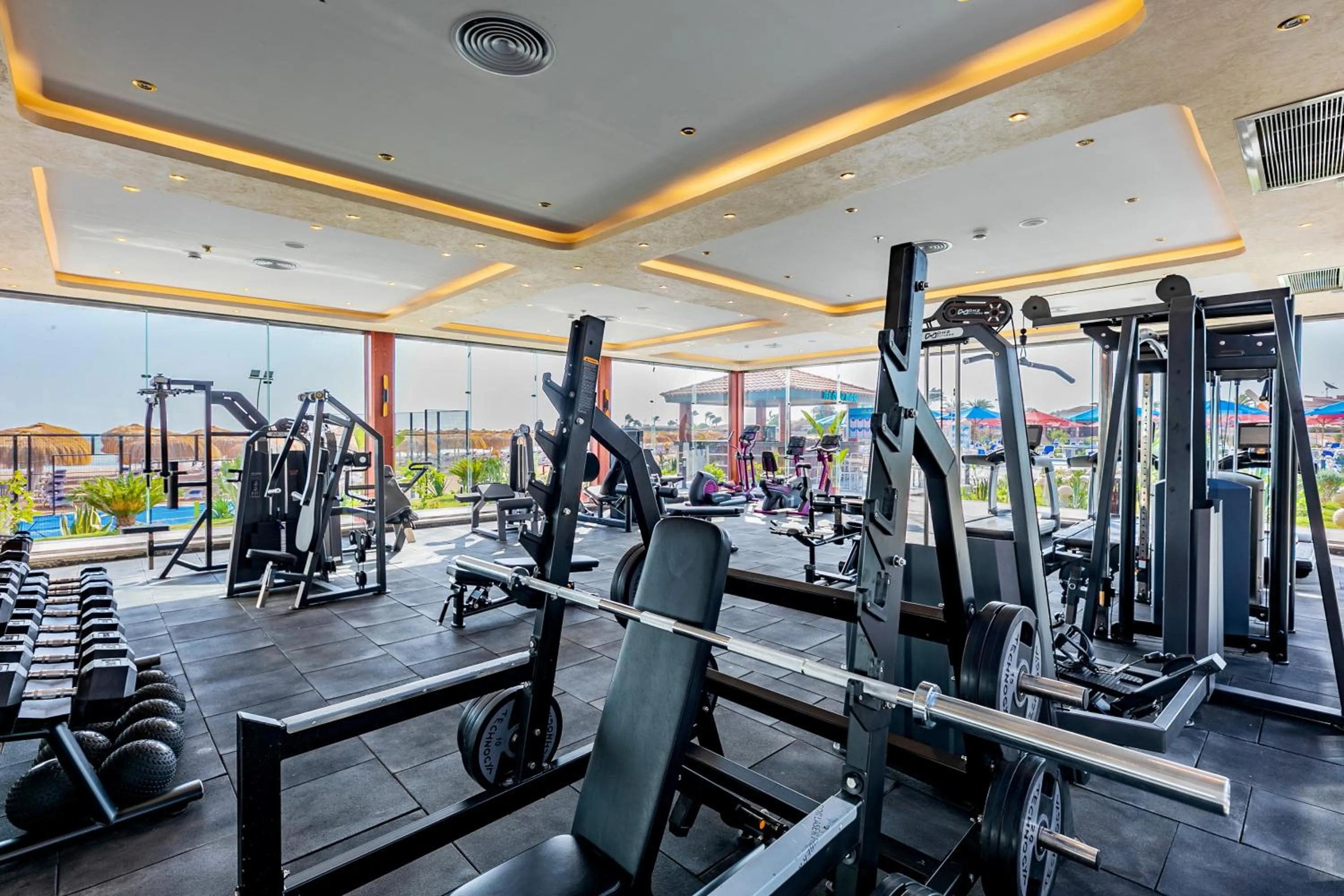 Fitness centre/facilities in Rewaya Majestic Resort