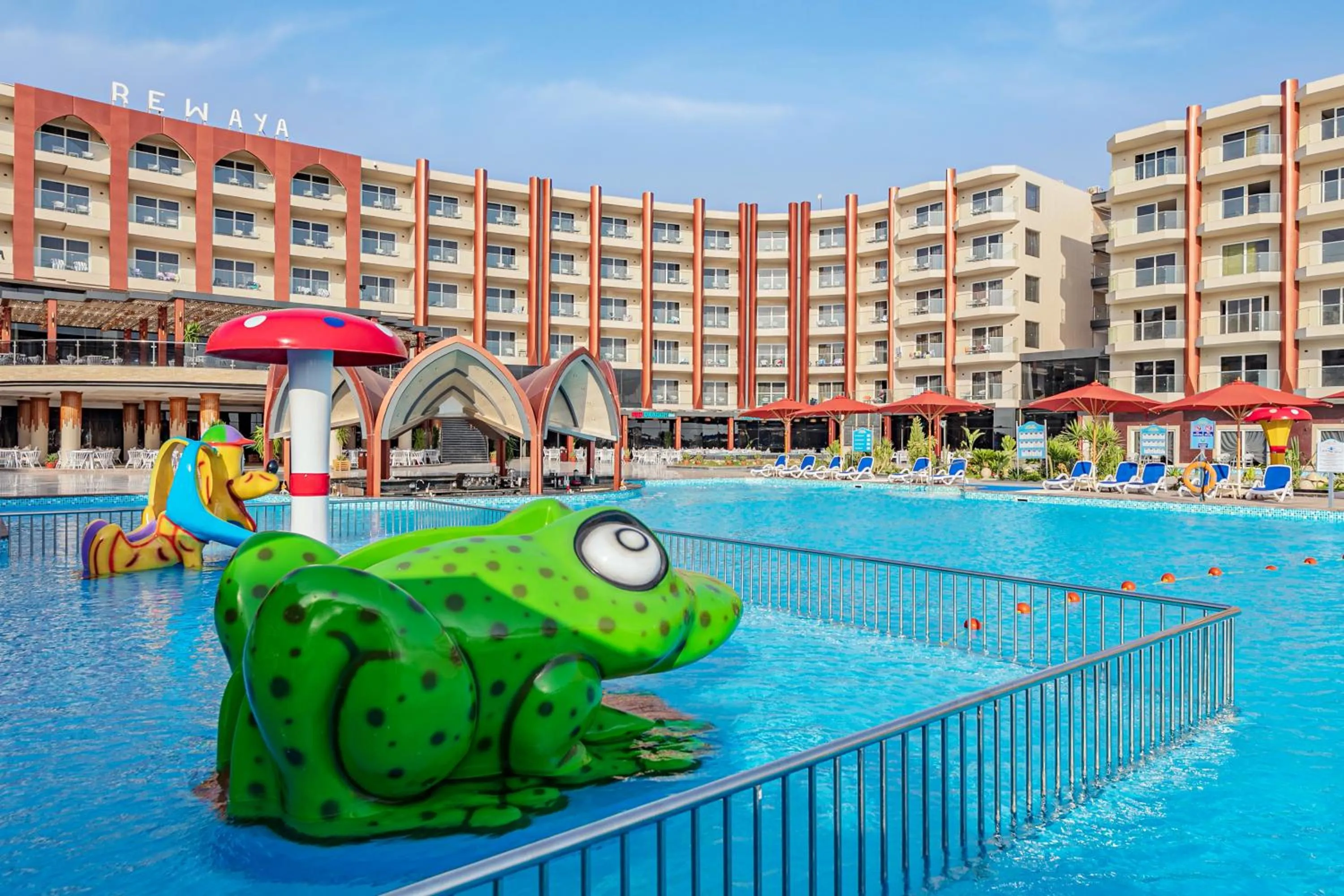 Aqua park in Rewaya Majestic Resort