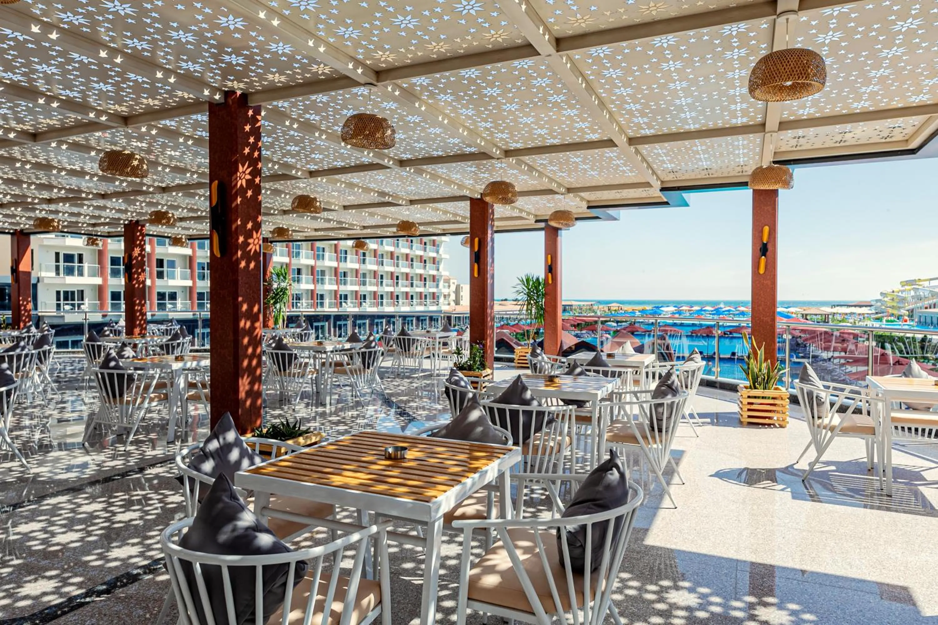 Balcony/Terrace in Rewaya Majestic Resort