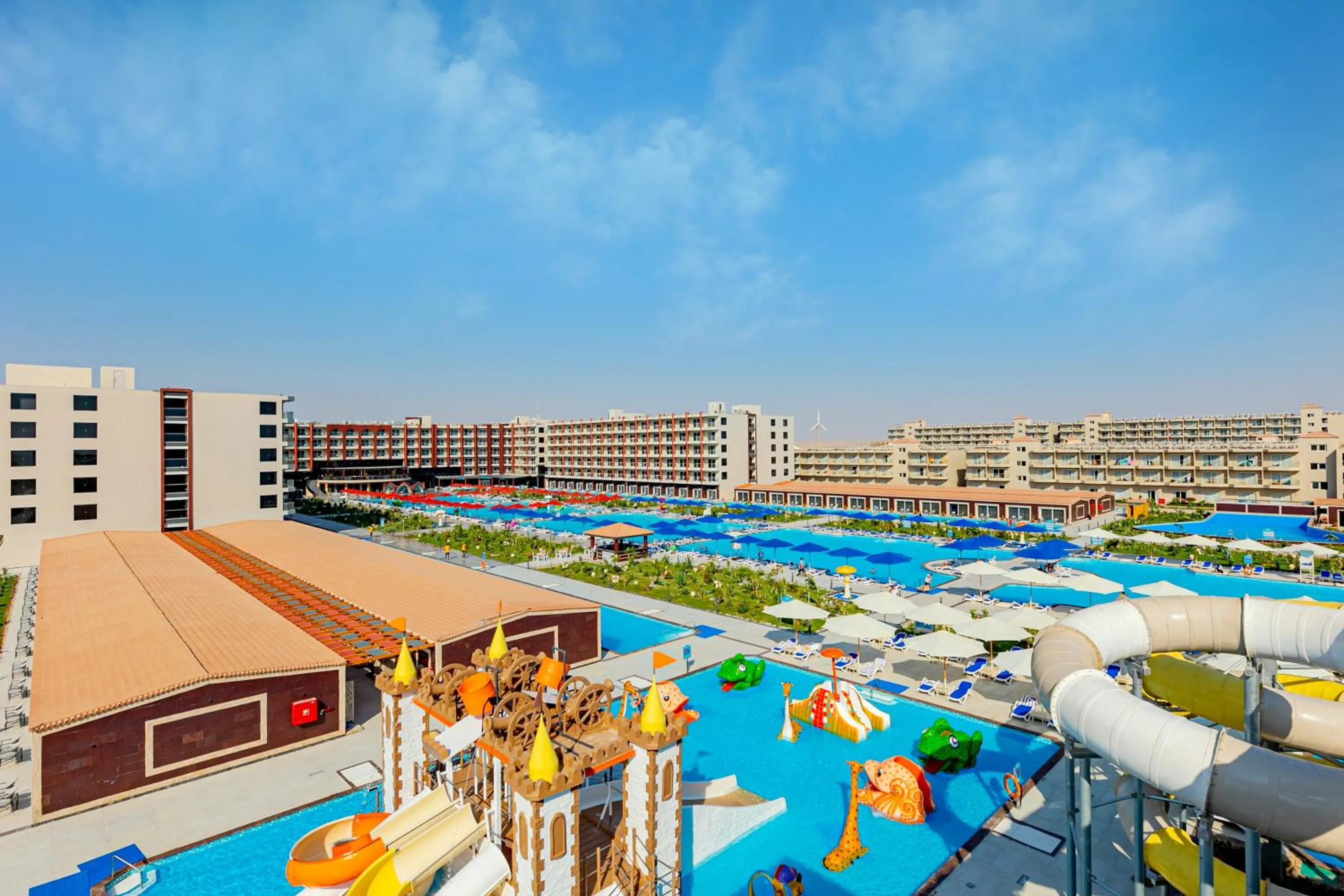 Aqua park in Rewaya Majestic Resort