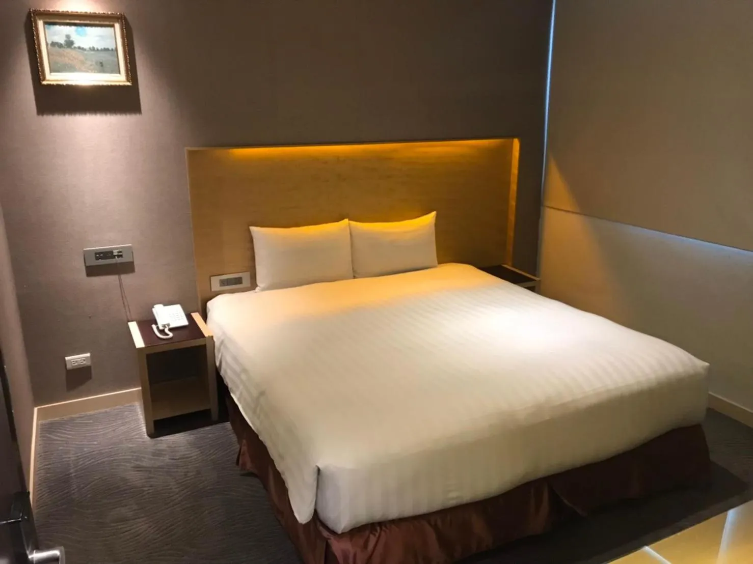 Bed in Lessing Hotel Qixian