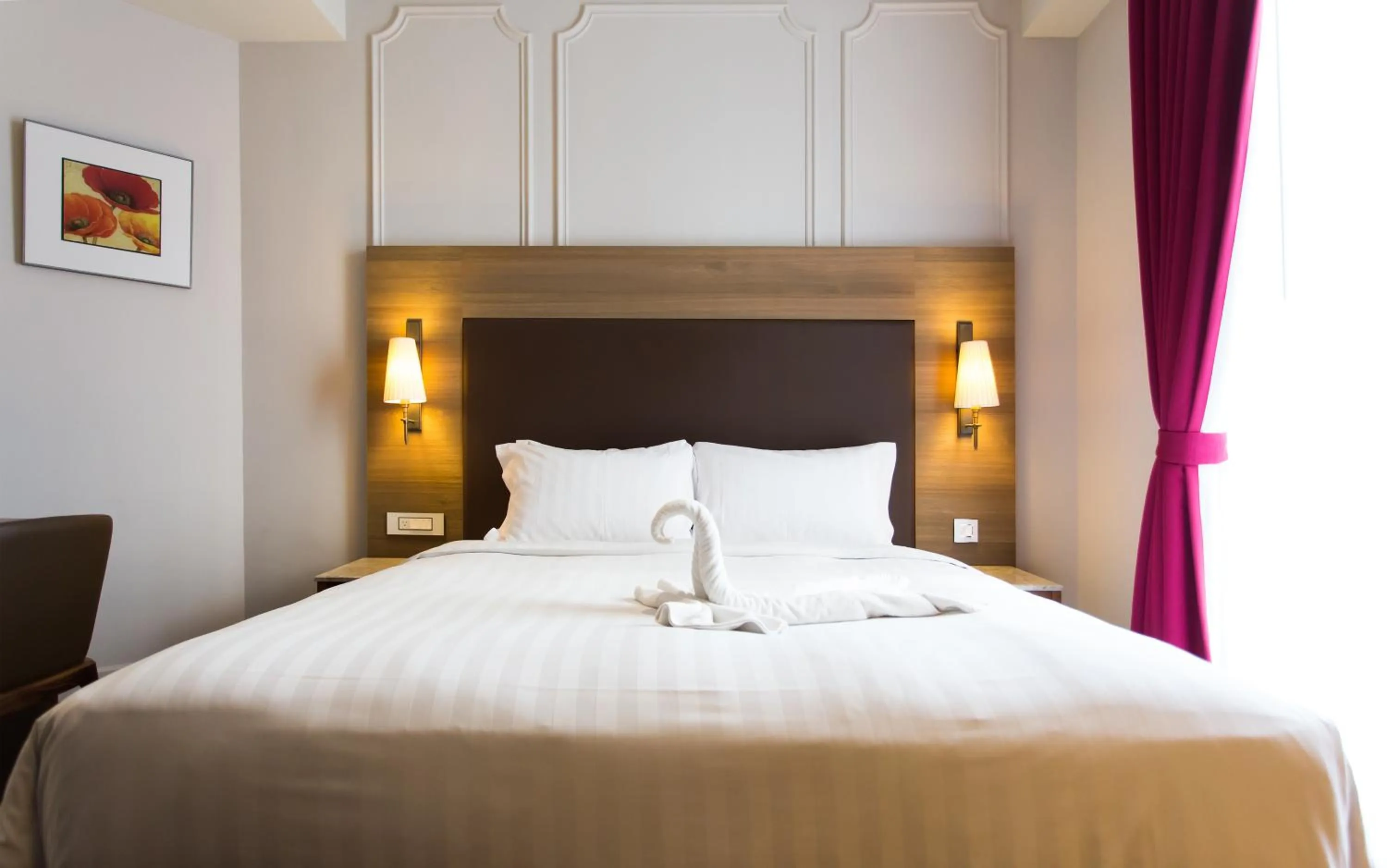 Photo of the whole room, Bed in Lessing Hotel Qixian