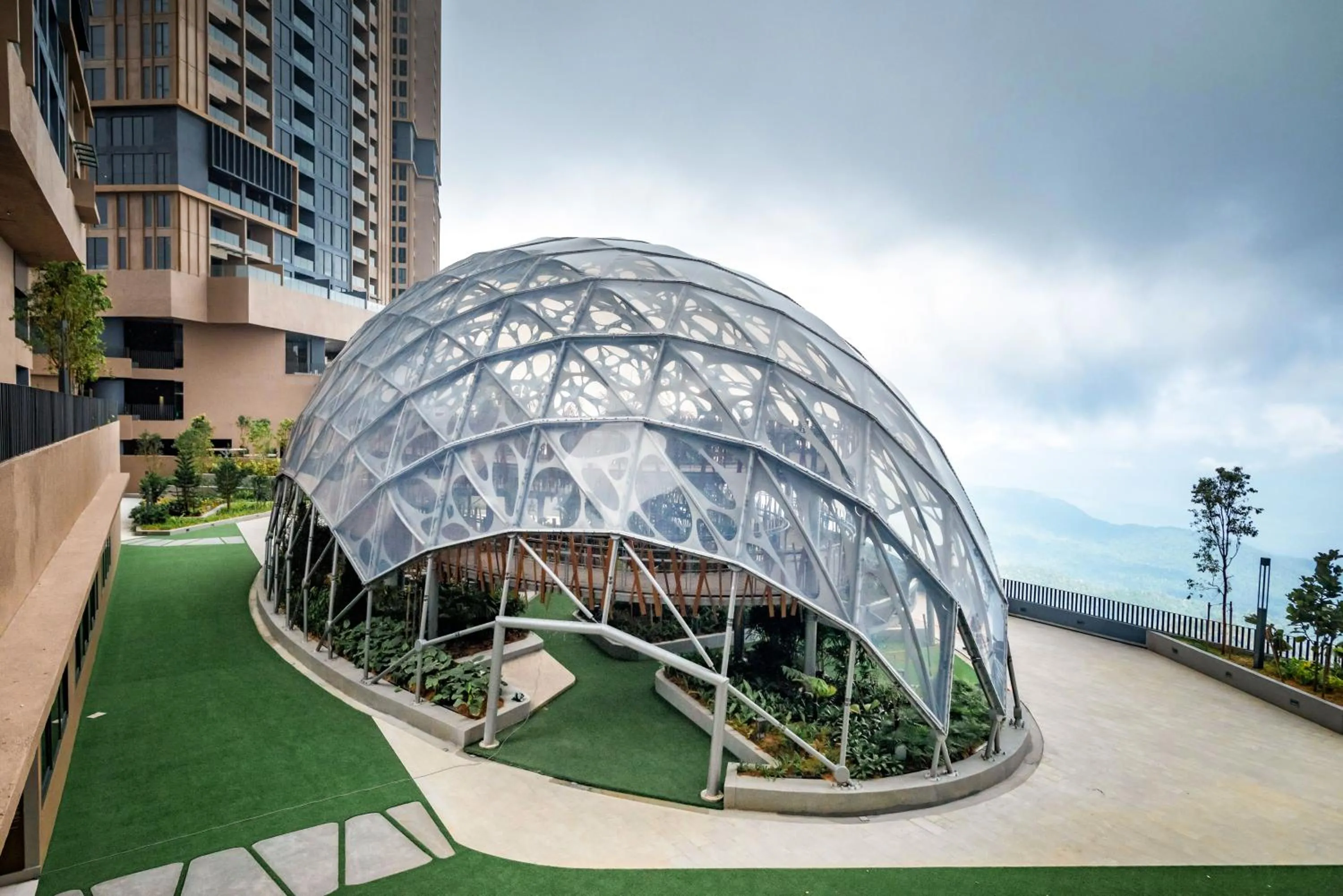 Garden in Antara Genting by Harvinton Mansion