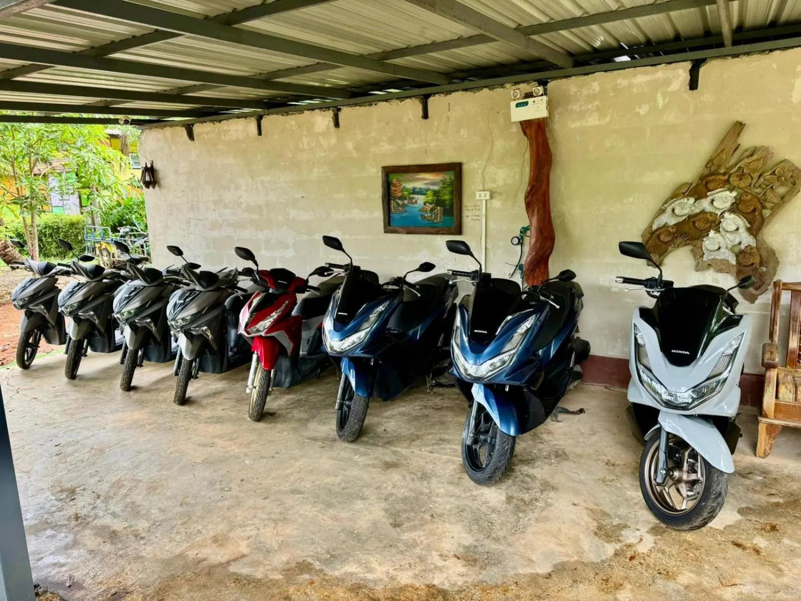 Parking in Fine Times Resort