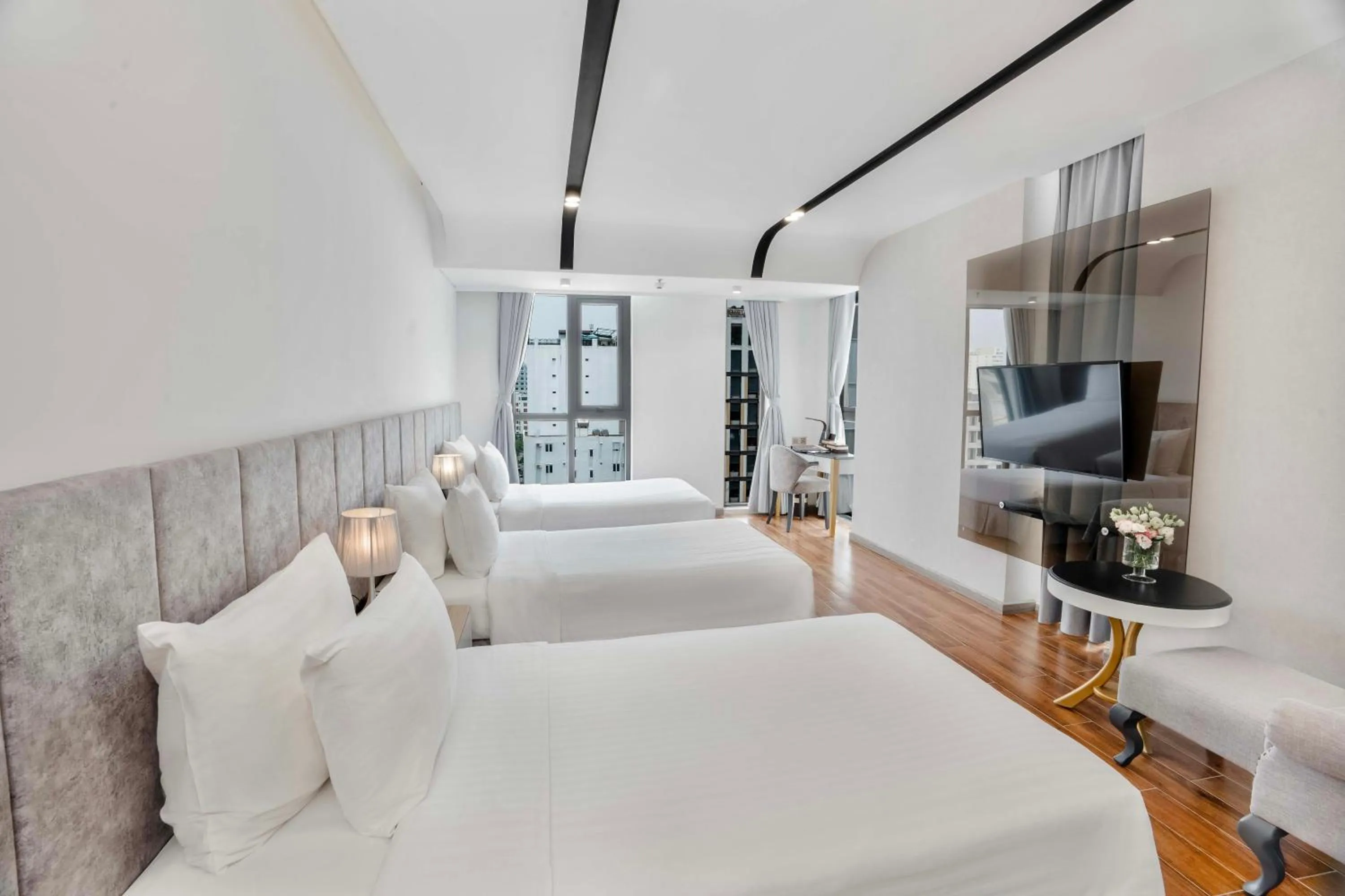 Bed in Cicilia Hotels & Spa Danang