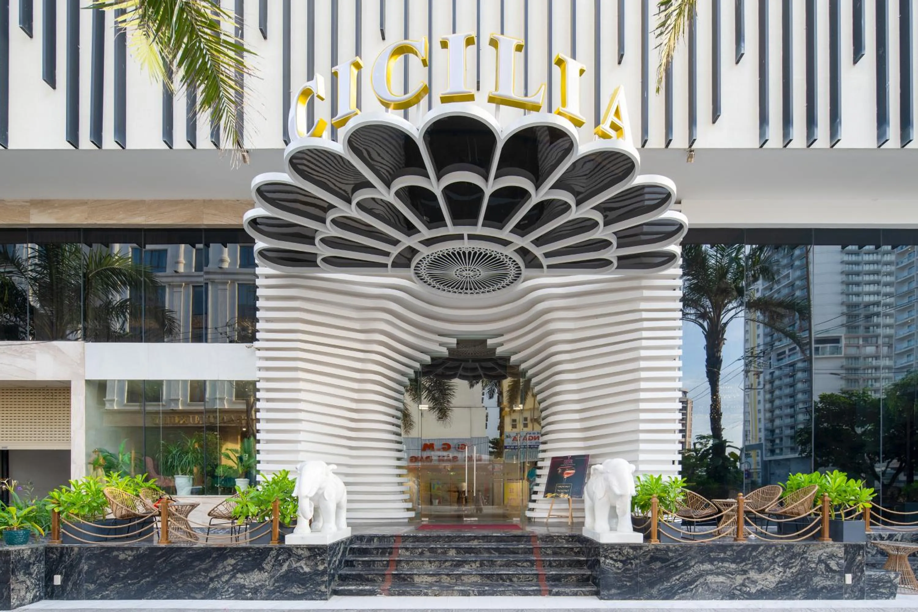 Facade/entrance in Cicilia Hotels & Spa Danang