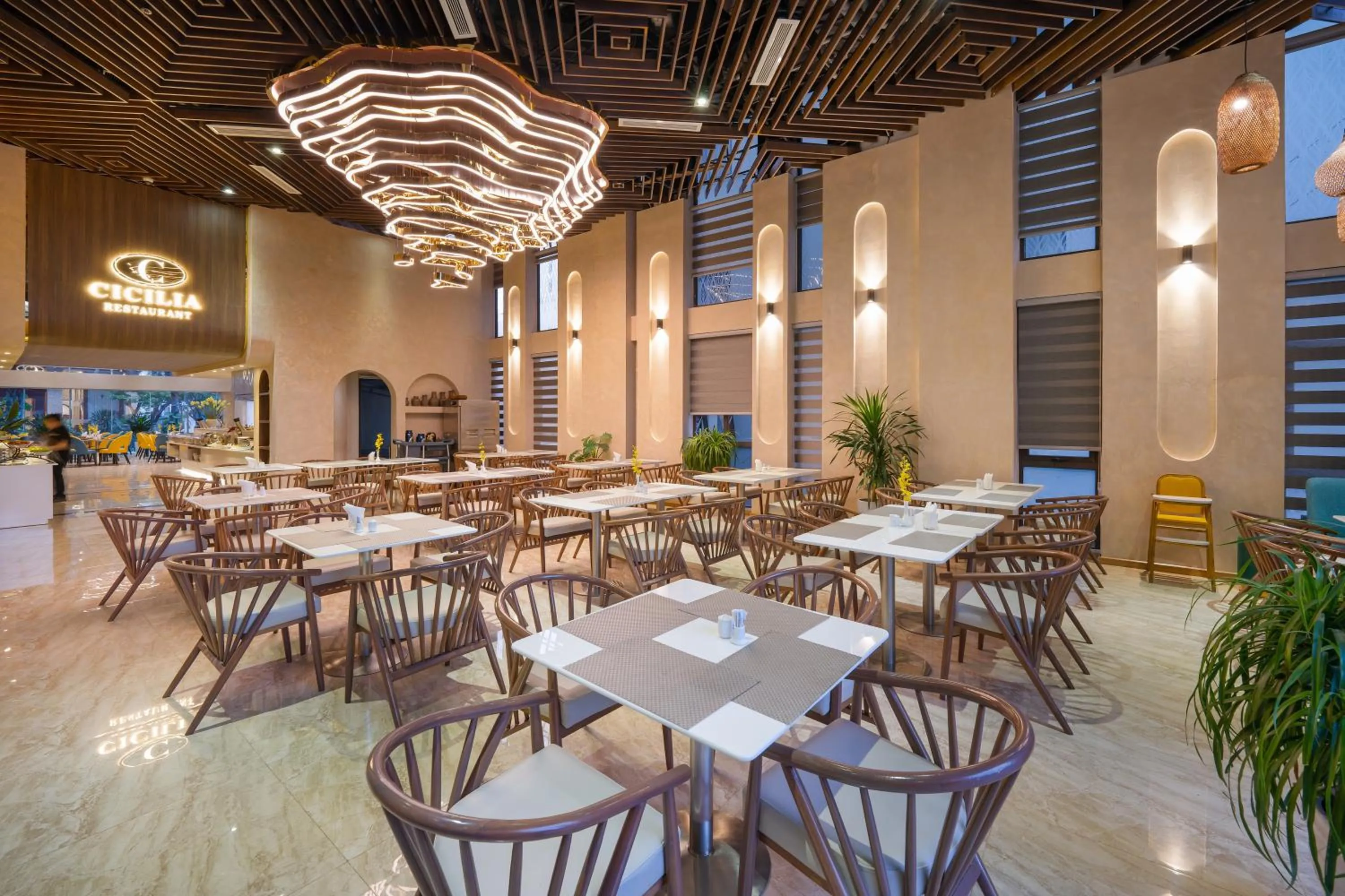 Restaurant/places to eat in Cicilia Hotels & Spa Danang