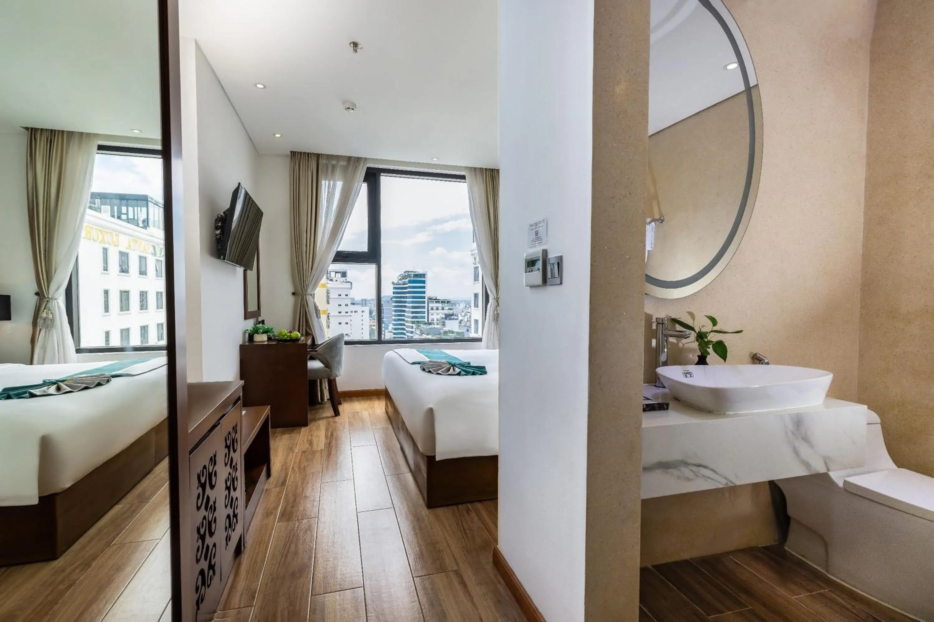 Bathroom, Bed in Cicilia Hotels & Spa Danang