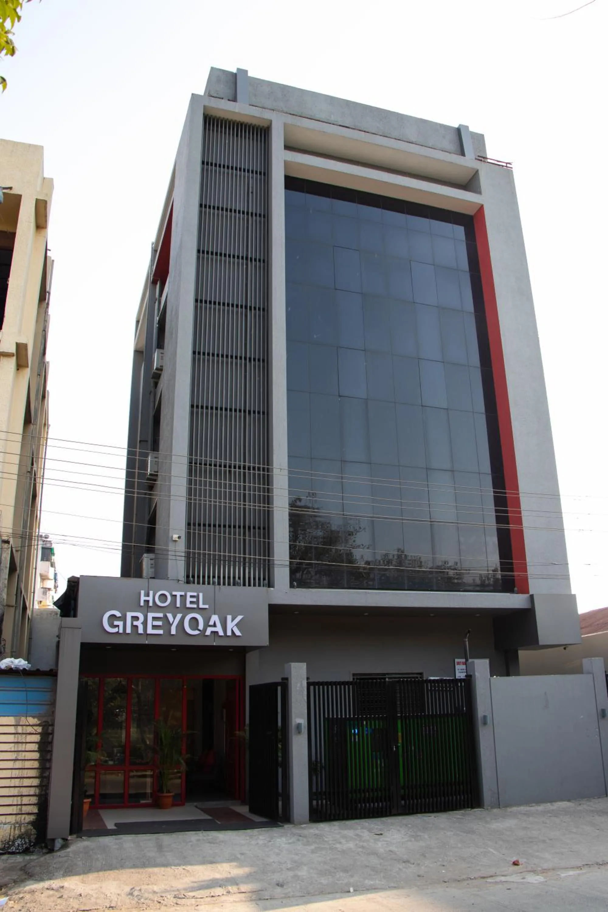 Property building in Grey Oak Hotel