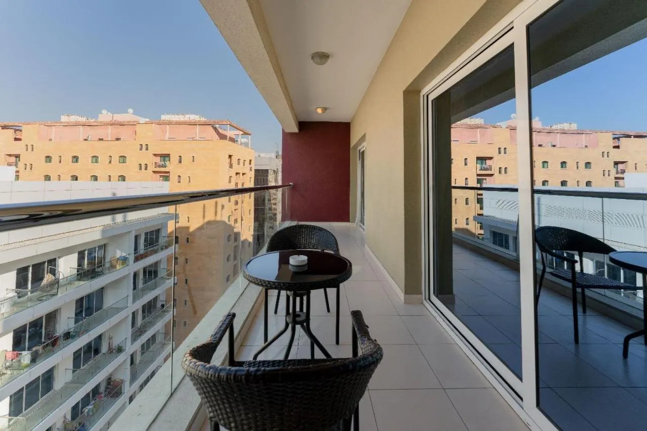 Balcony/Terrace in City Stay Prime Hotel Apartments - Al Barsha