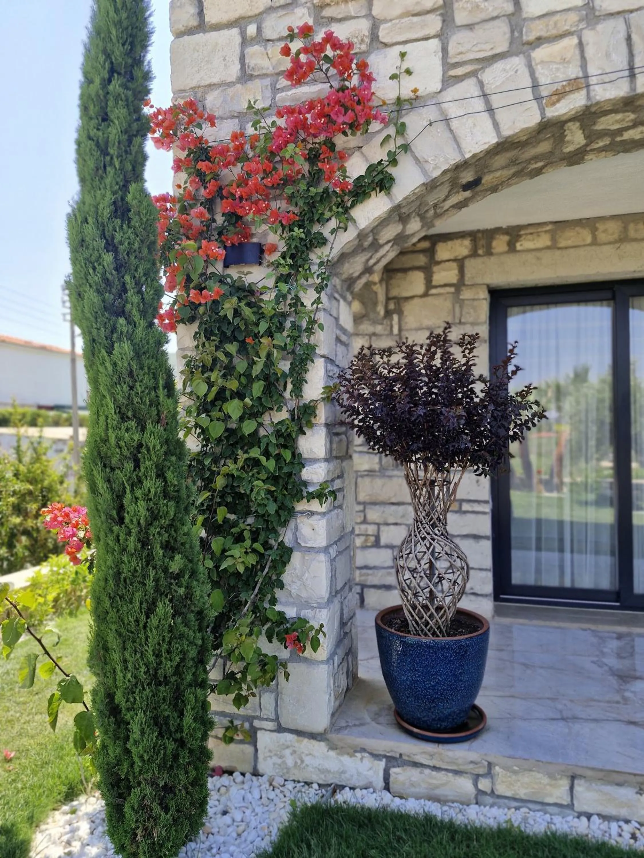 Garden in Velder House Urla