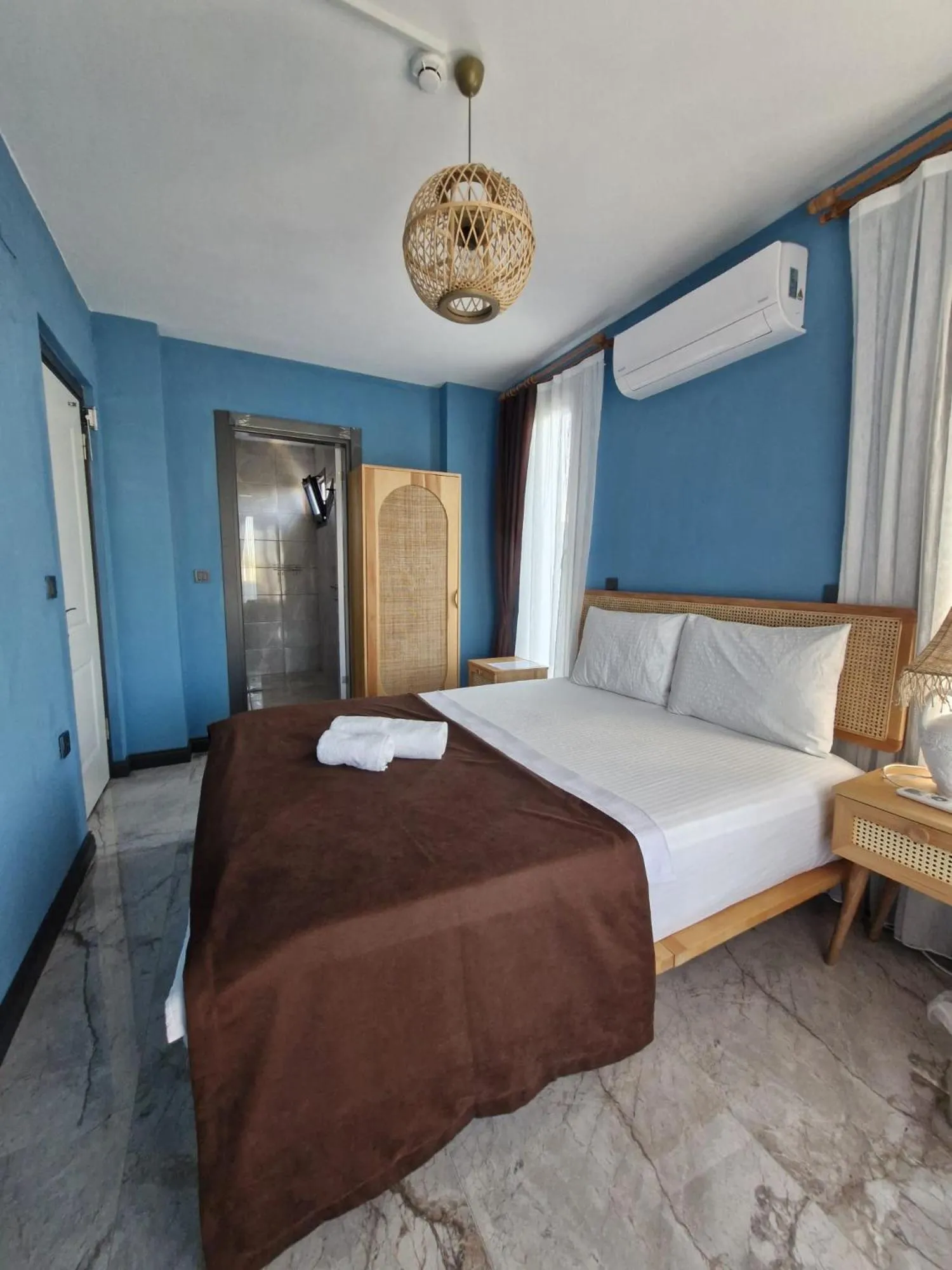 Bed in Velder House Urla