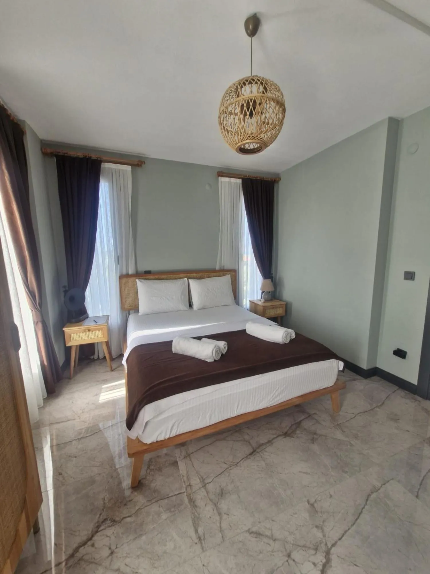 Bed in Velder House Urla
