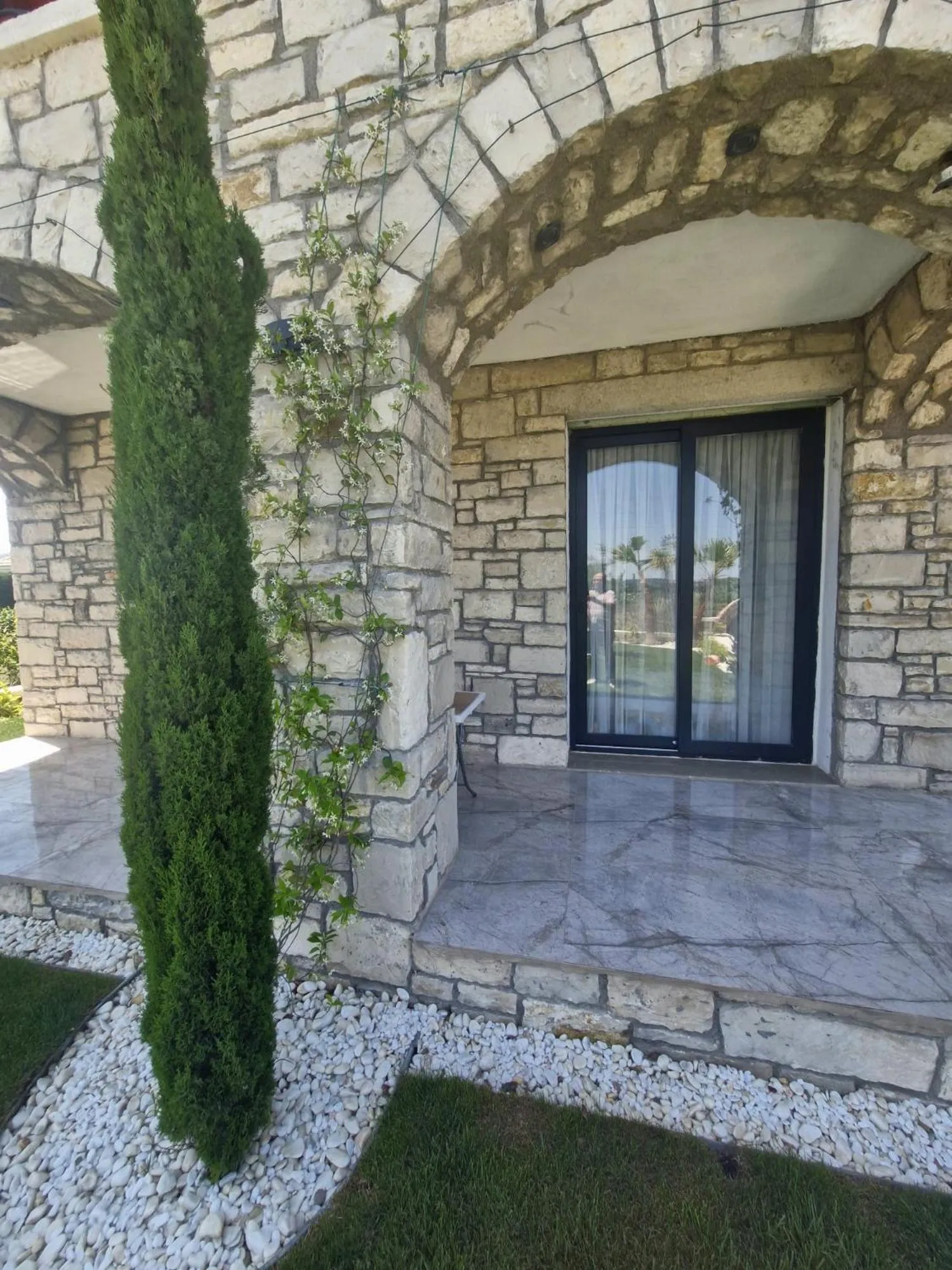 Patio in Velder House Urla
