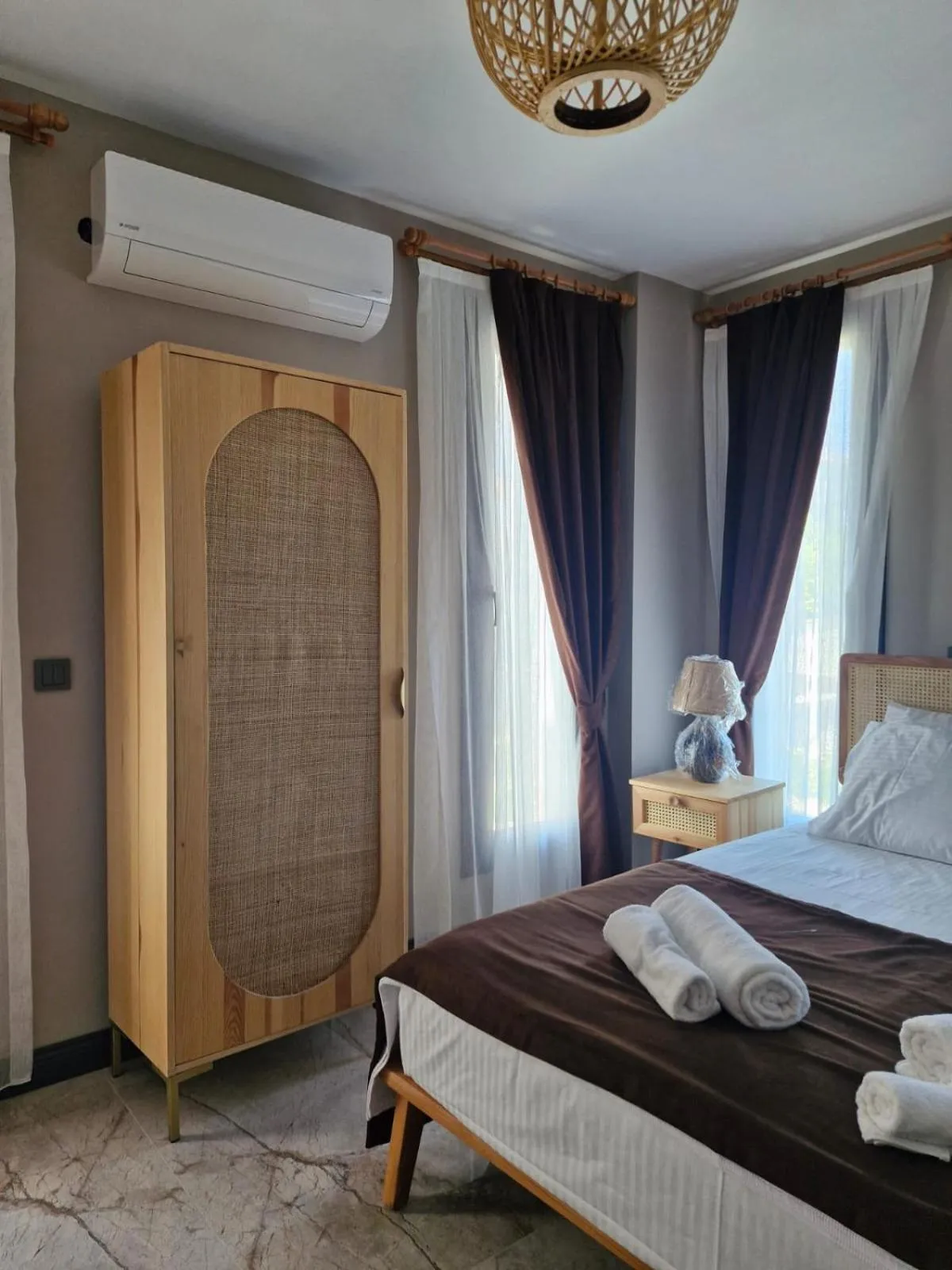 Bed in Velder House Urla