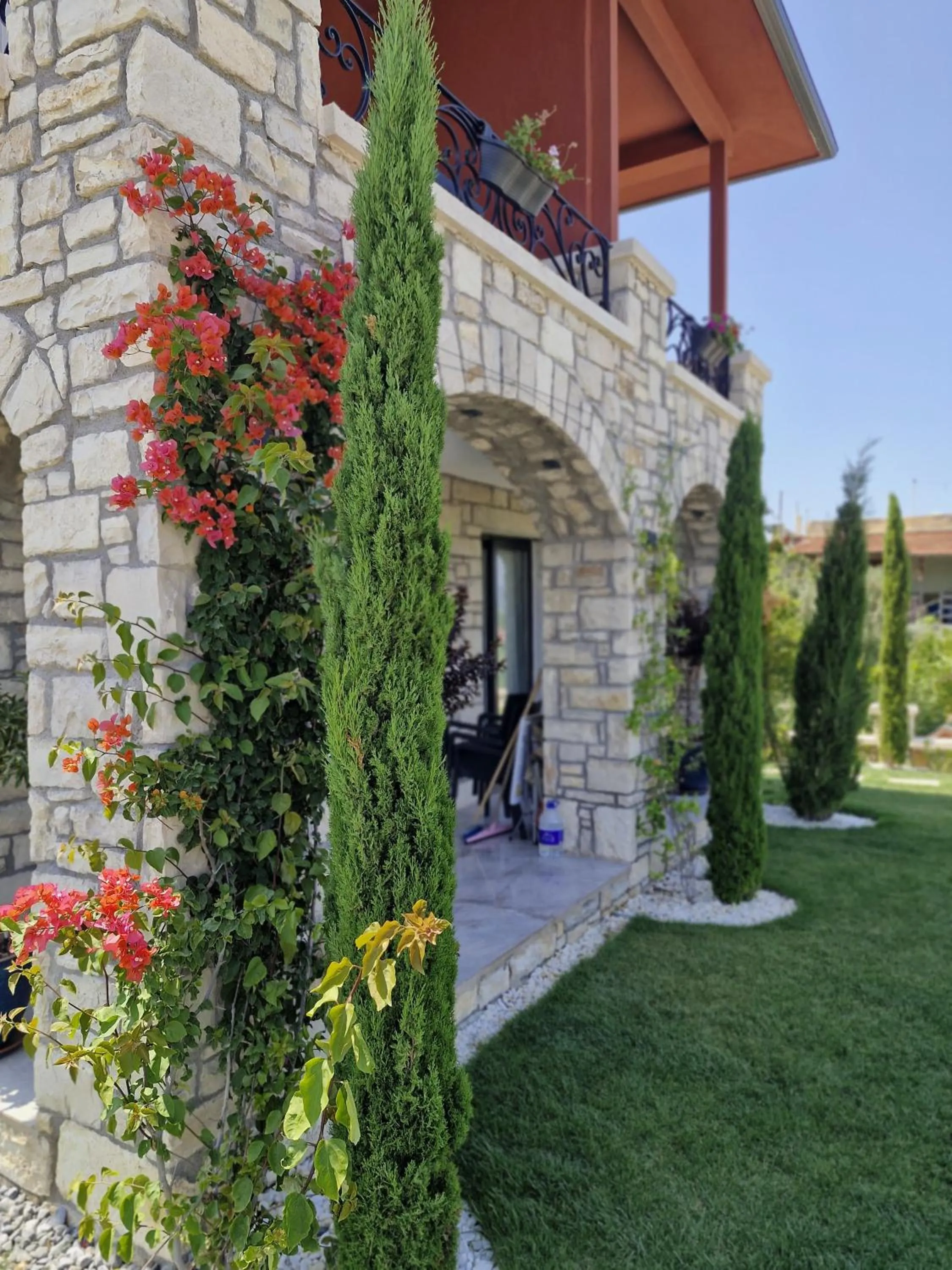 Garden in Velder House Urla