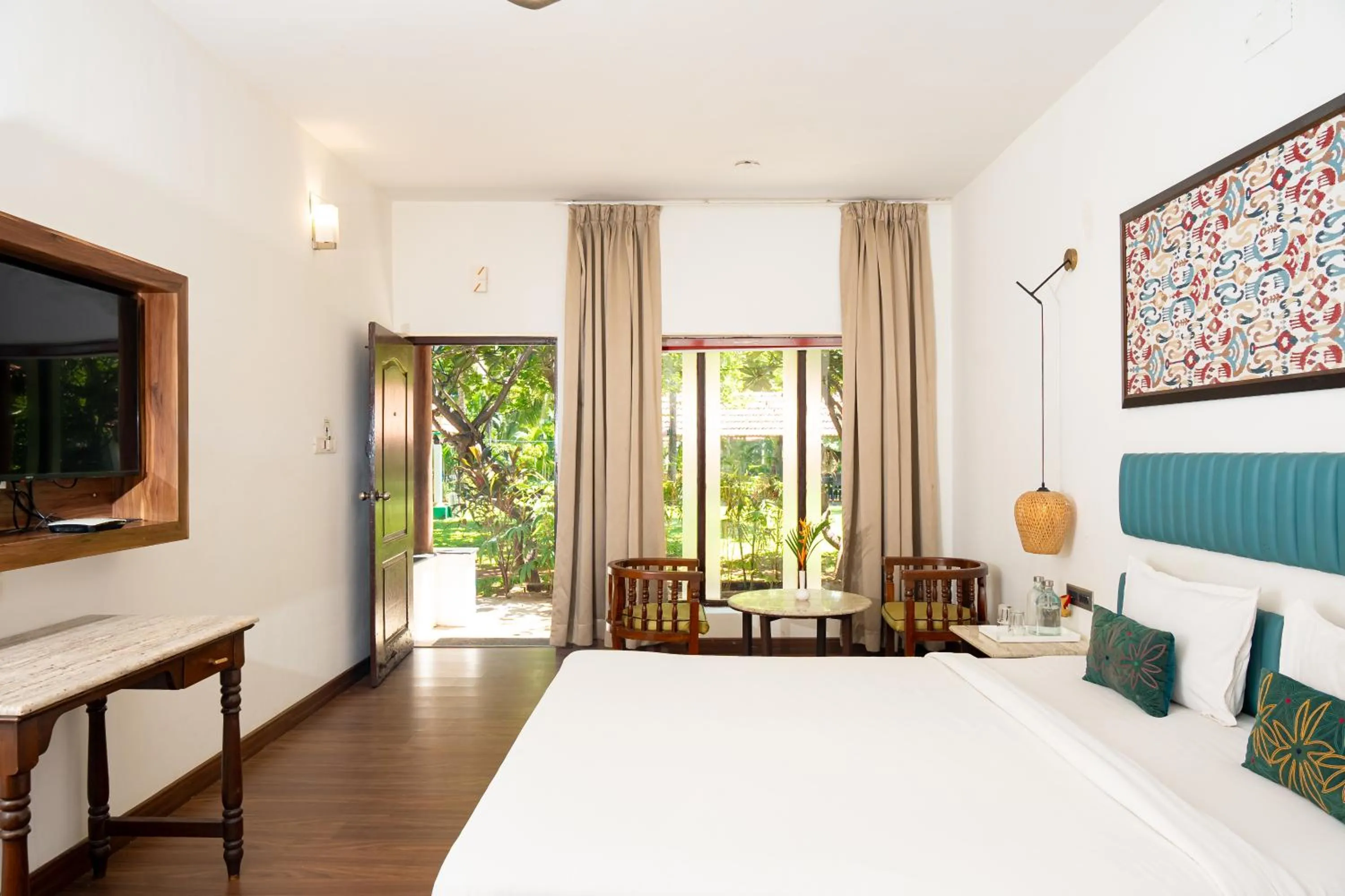 Bed in Green Meadows Resort