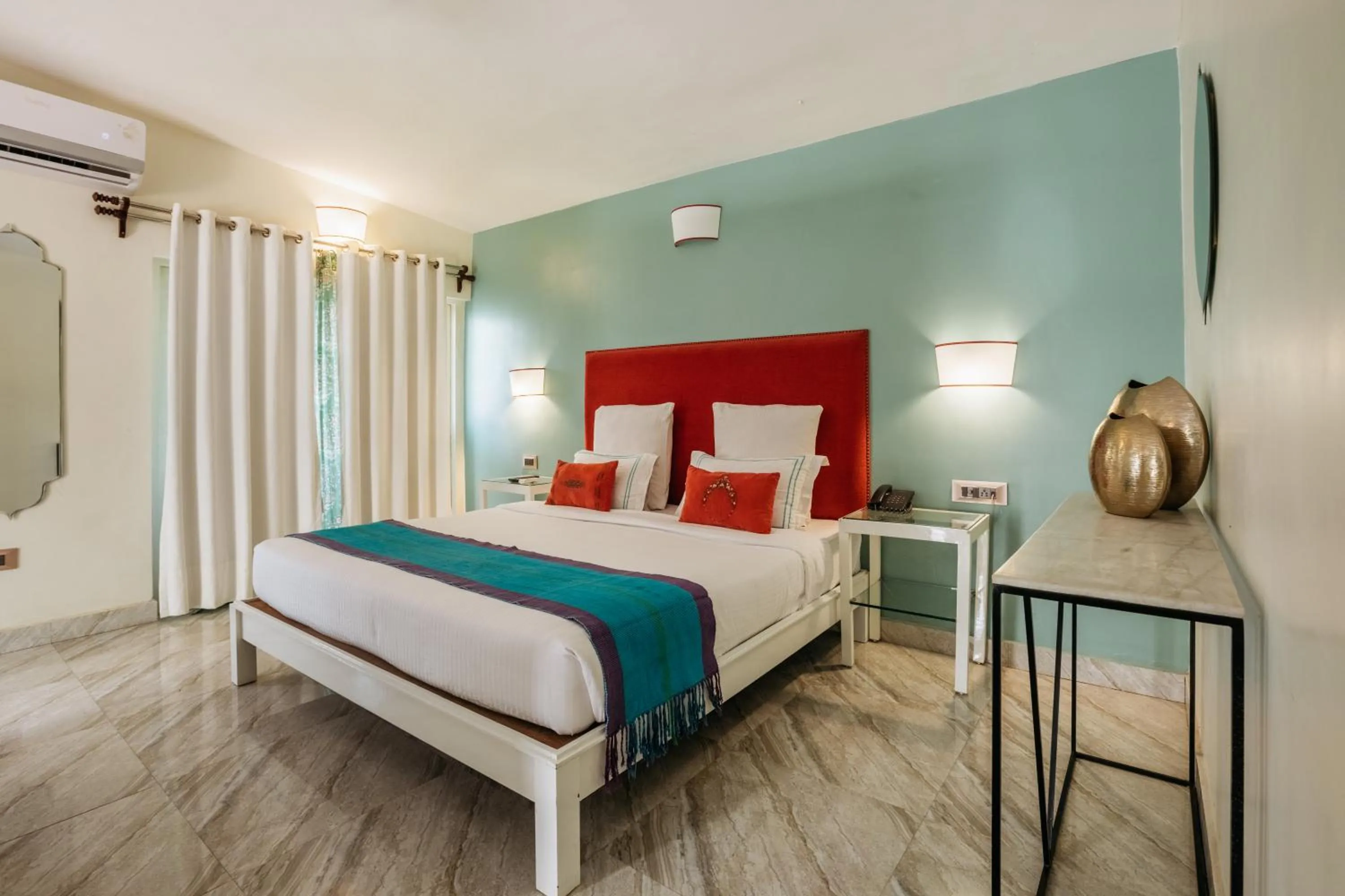 Bed in Green Meadows Resort