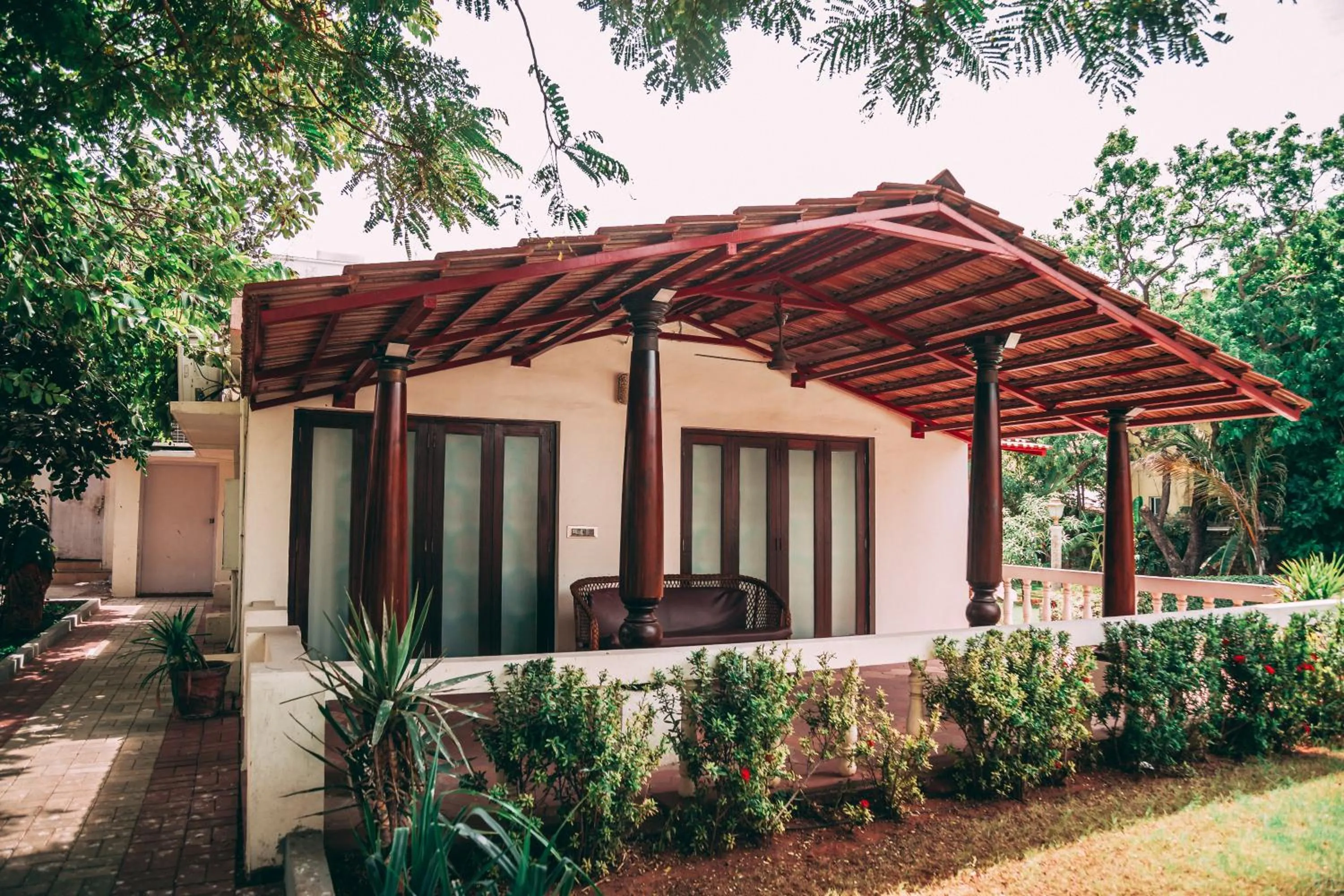 Facade/entrance in Green Meadows Resort