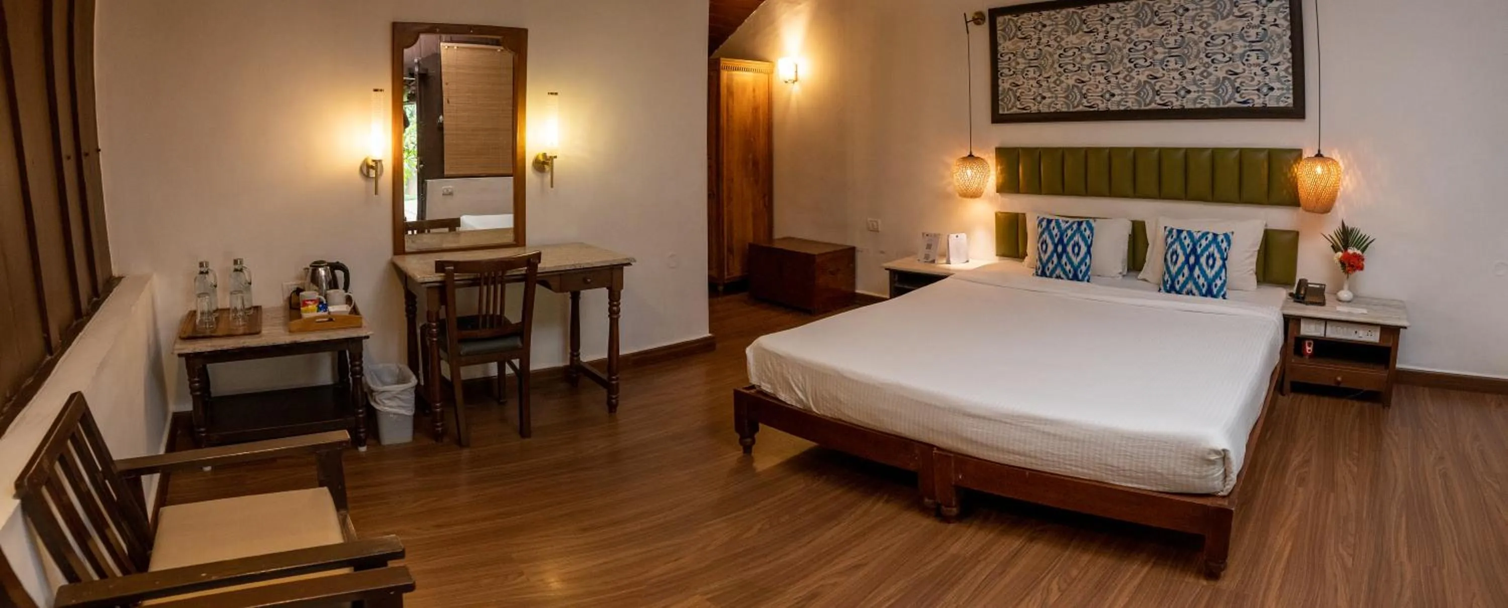 Bed in Green Meadows Resort